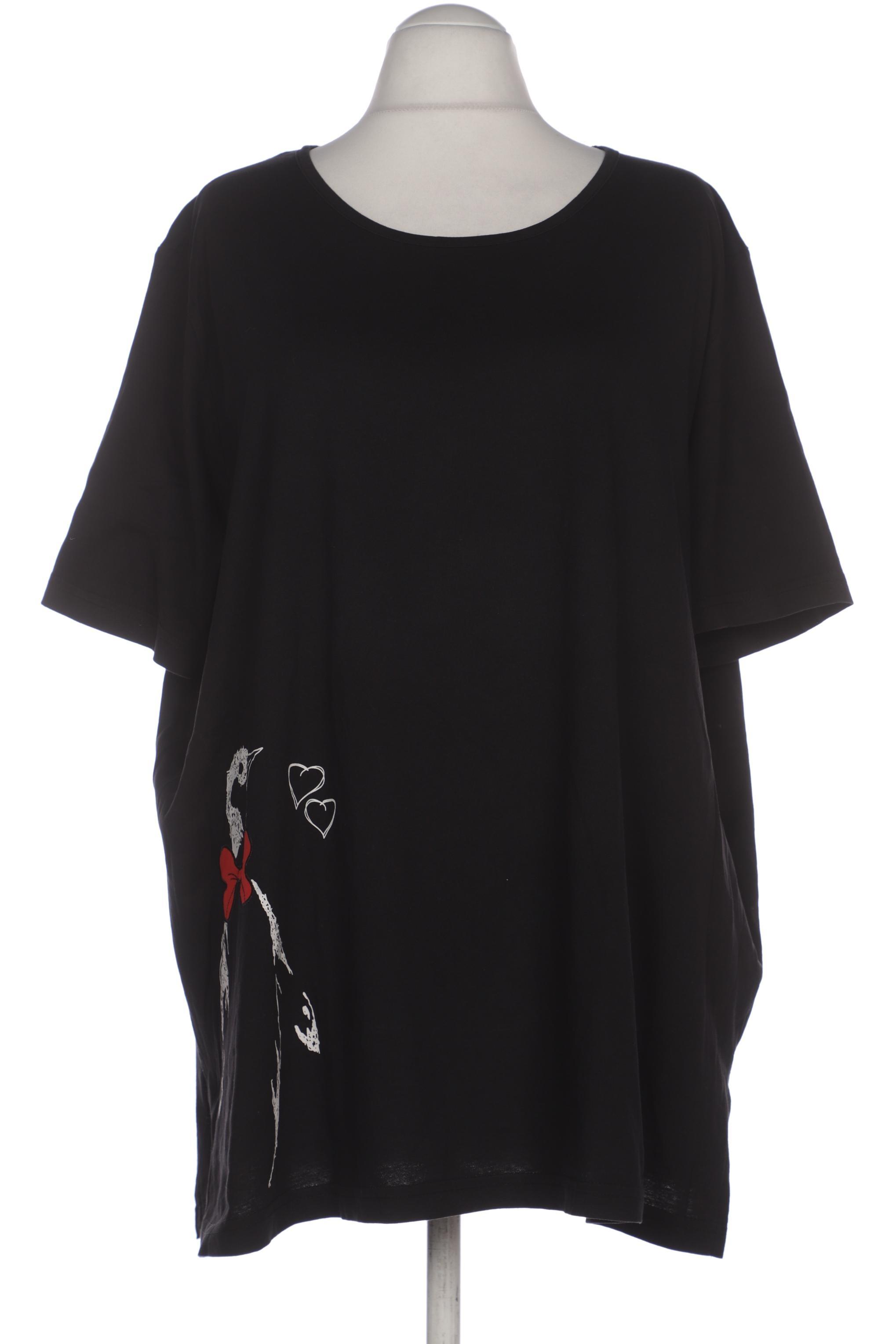 

Ulla Popken Damen T-Shirt, schwarz, Gr. 54