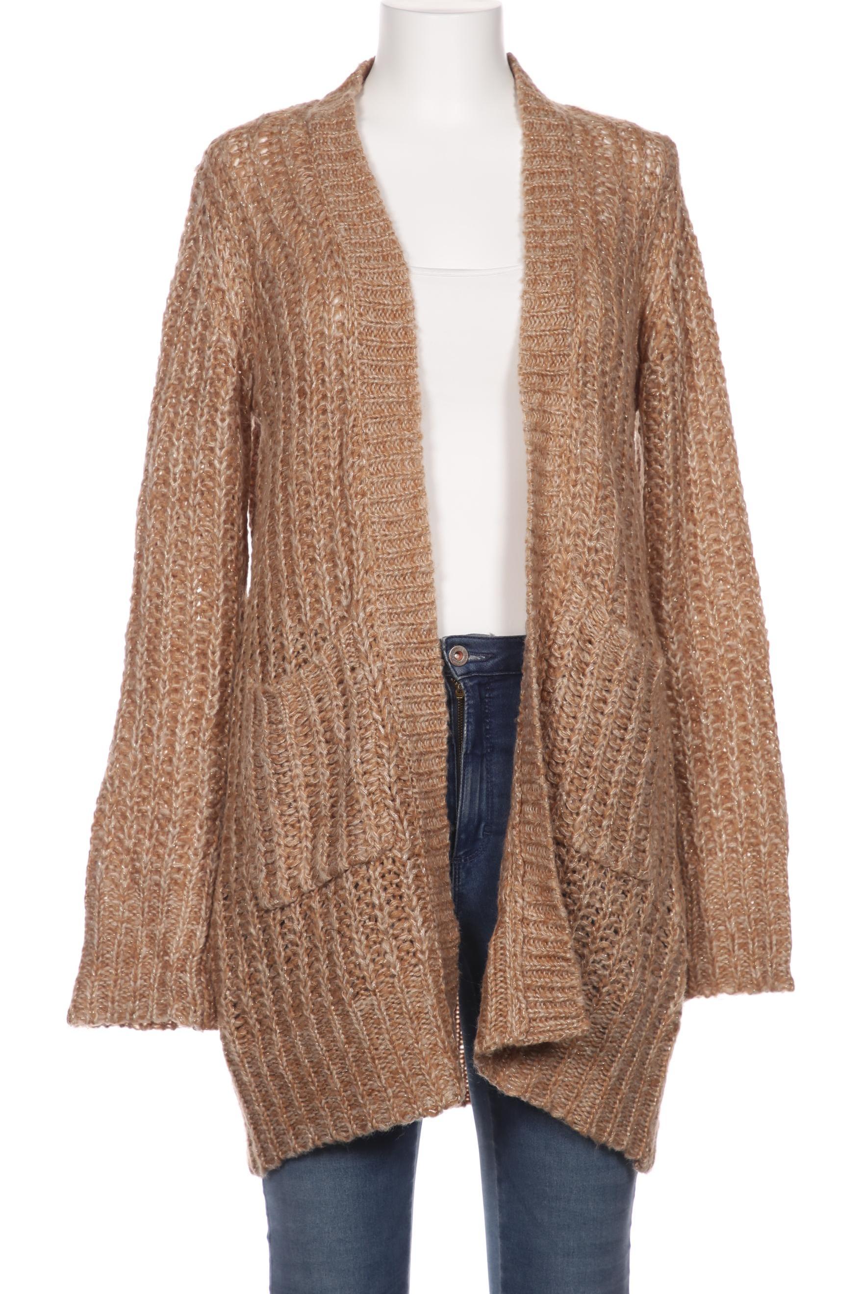 

Ulla Popken Damen Strickjacke, beige, Gr. 42