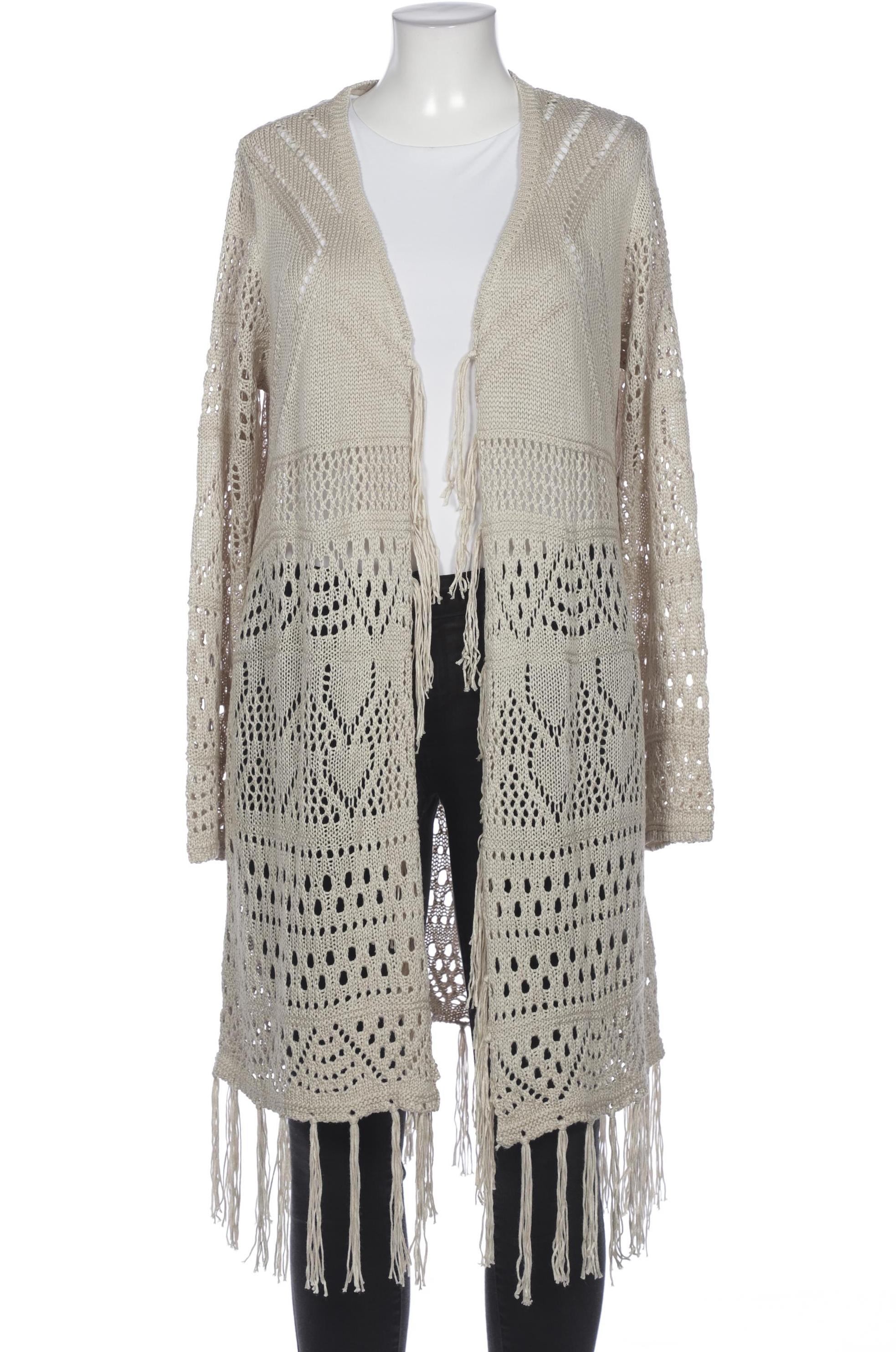 

Ulla Popken Damen Strickjacke, beige, Gr. 48