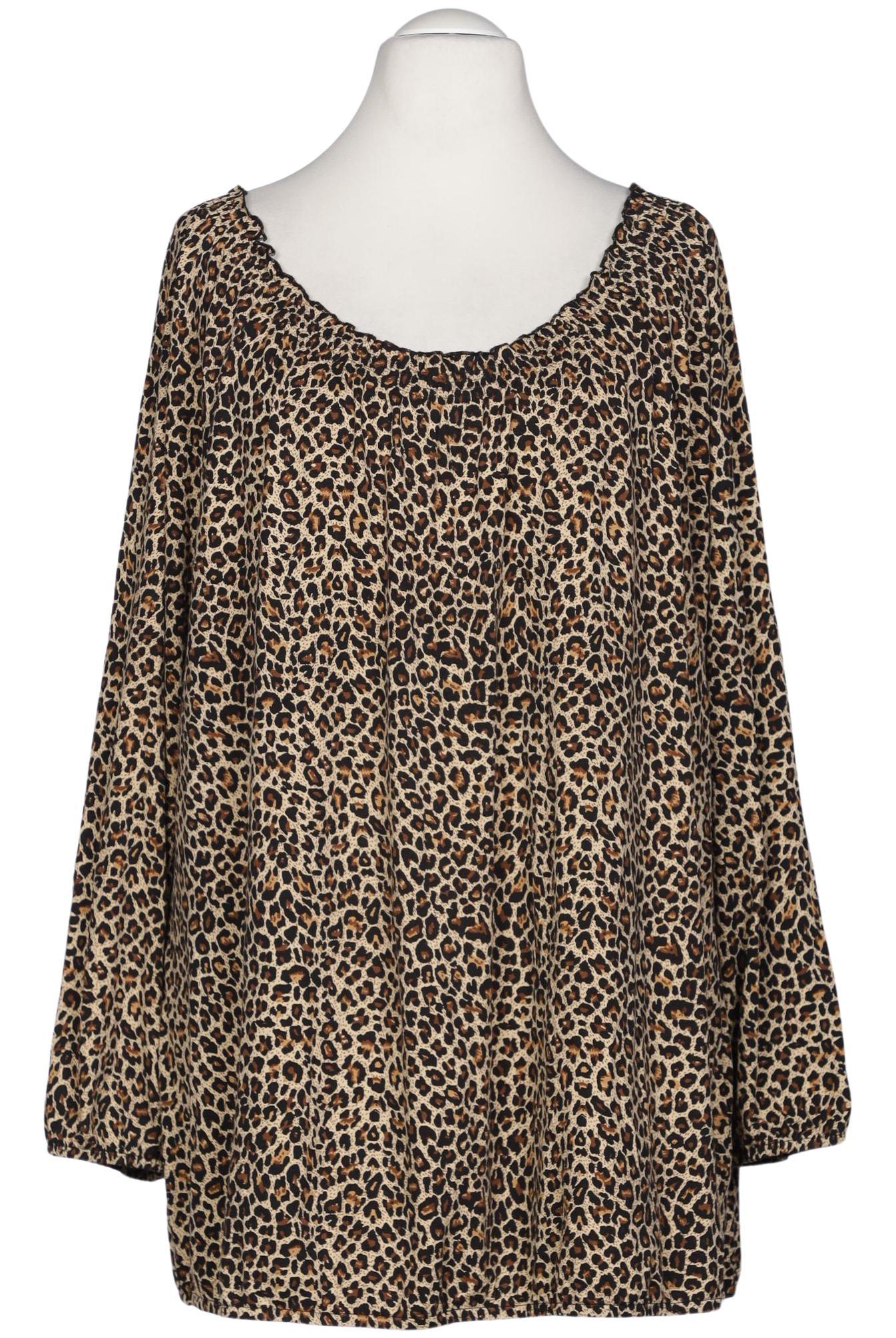 

Ulla Popken Damen Langarmshirt, braun, Gr. 54