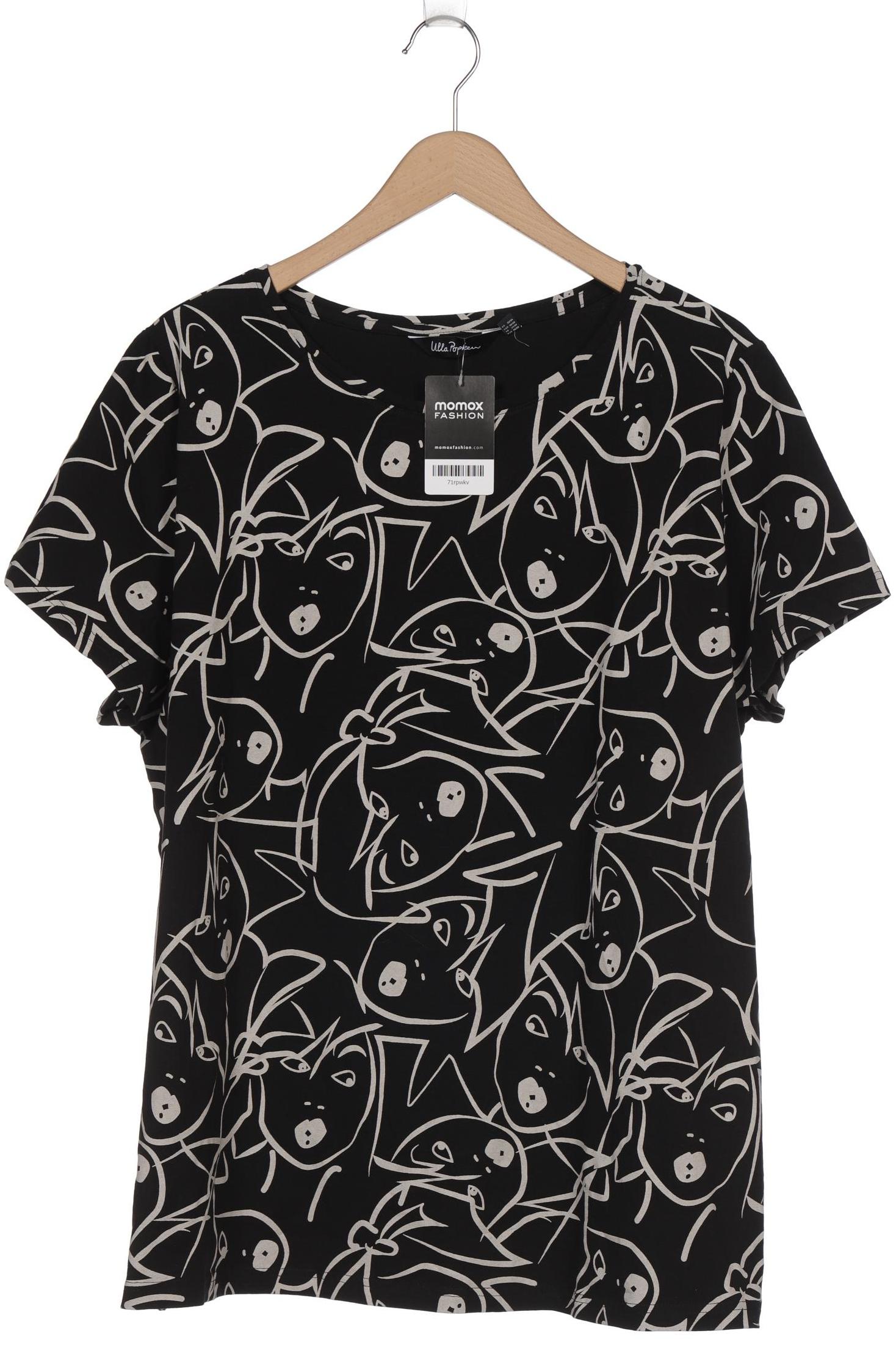 

Ulla Popken Damen T-Shirt, schwarz, Gr. 50