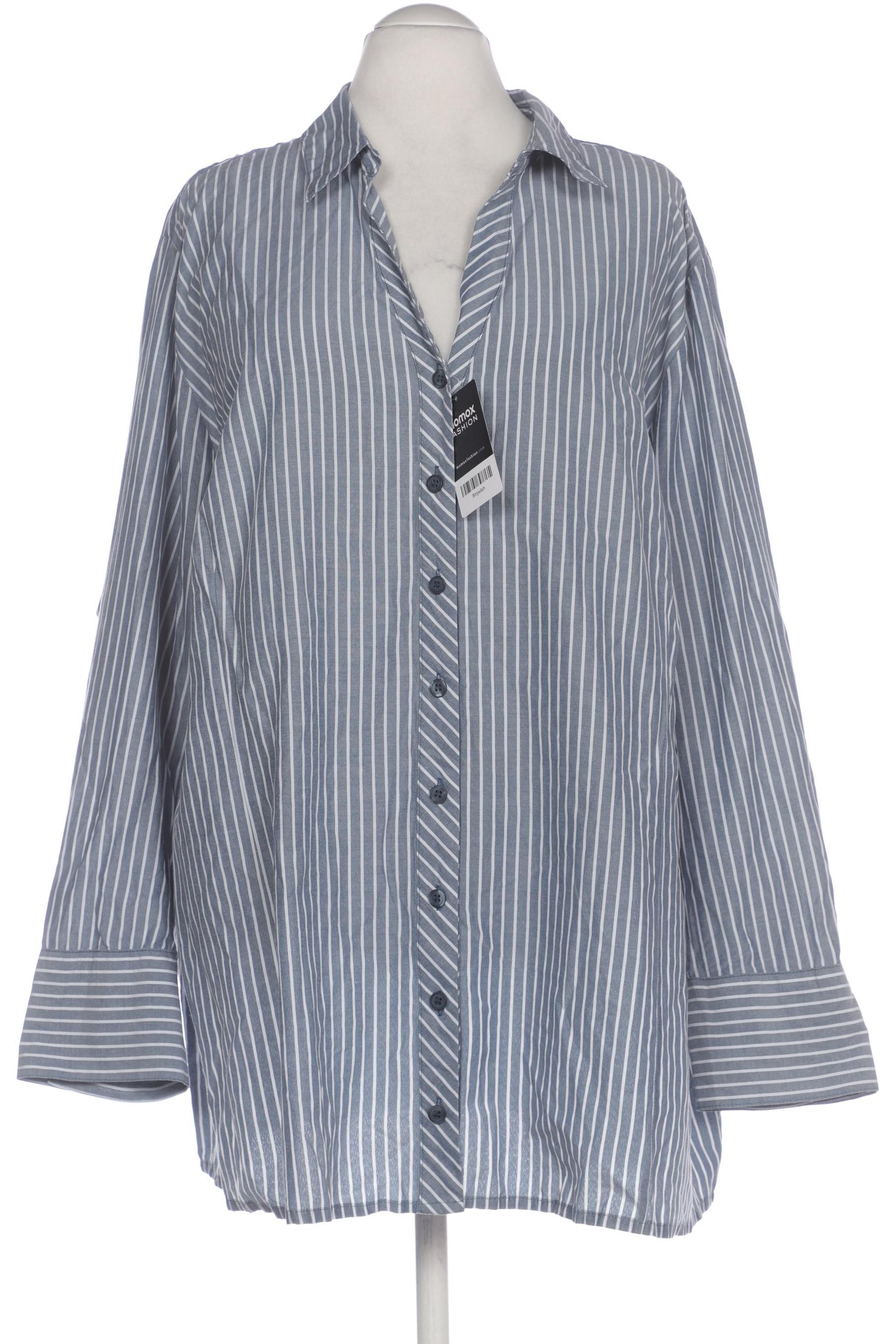 

Ulla Popken Damen Bluse, blau, Gr. 60