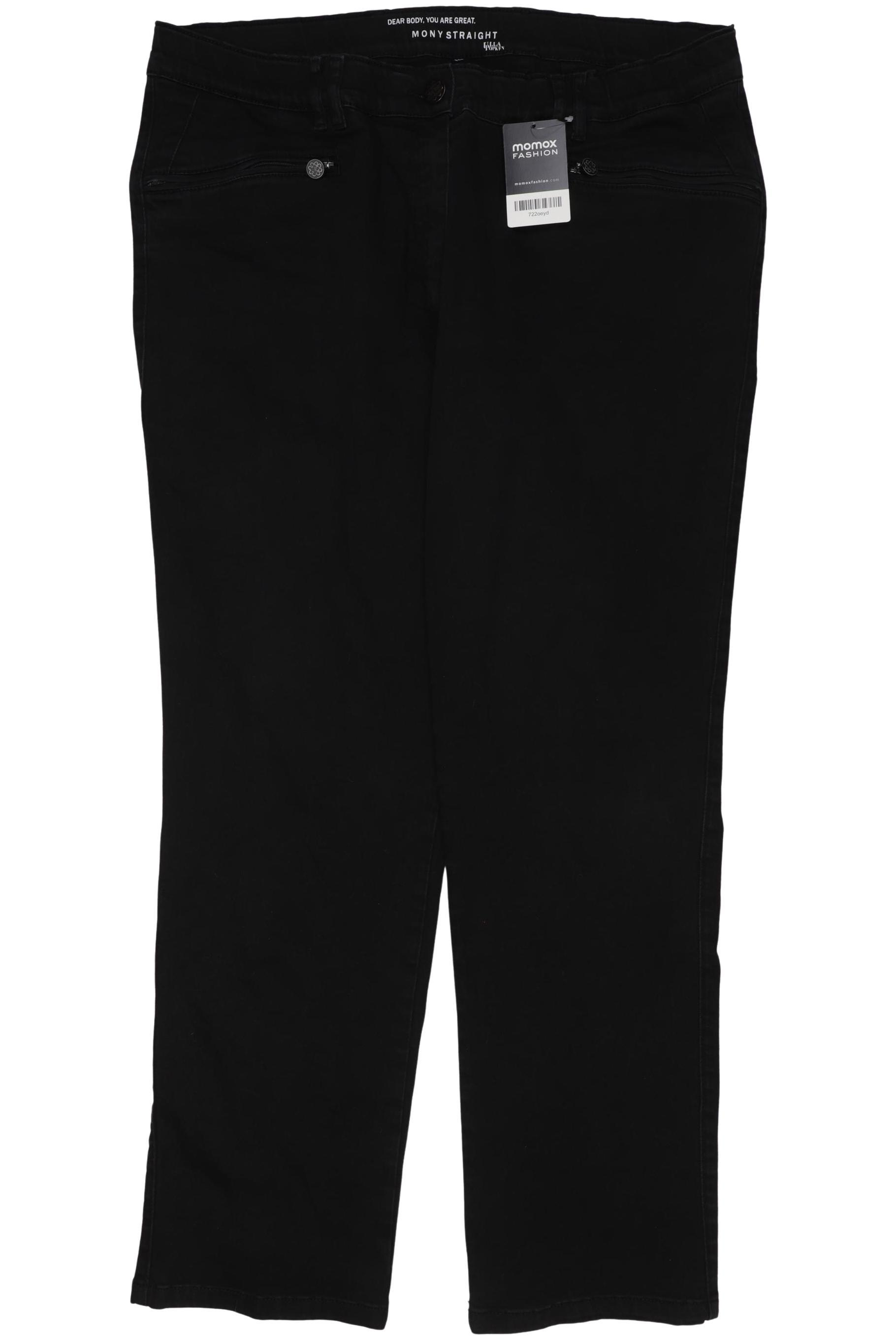 

Ulla Popken Damen Jeans, schwarz, Gr. 38