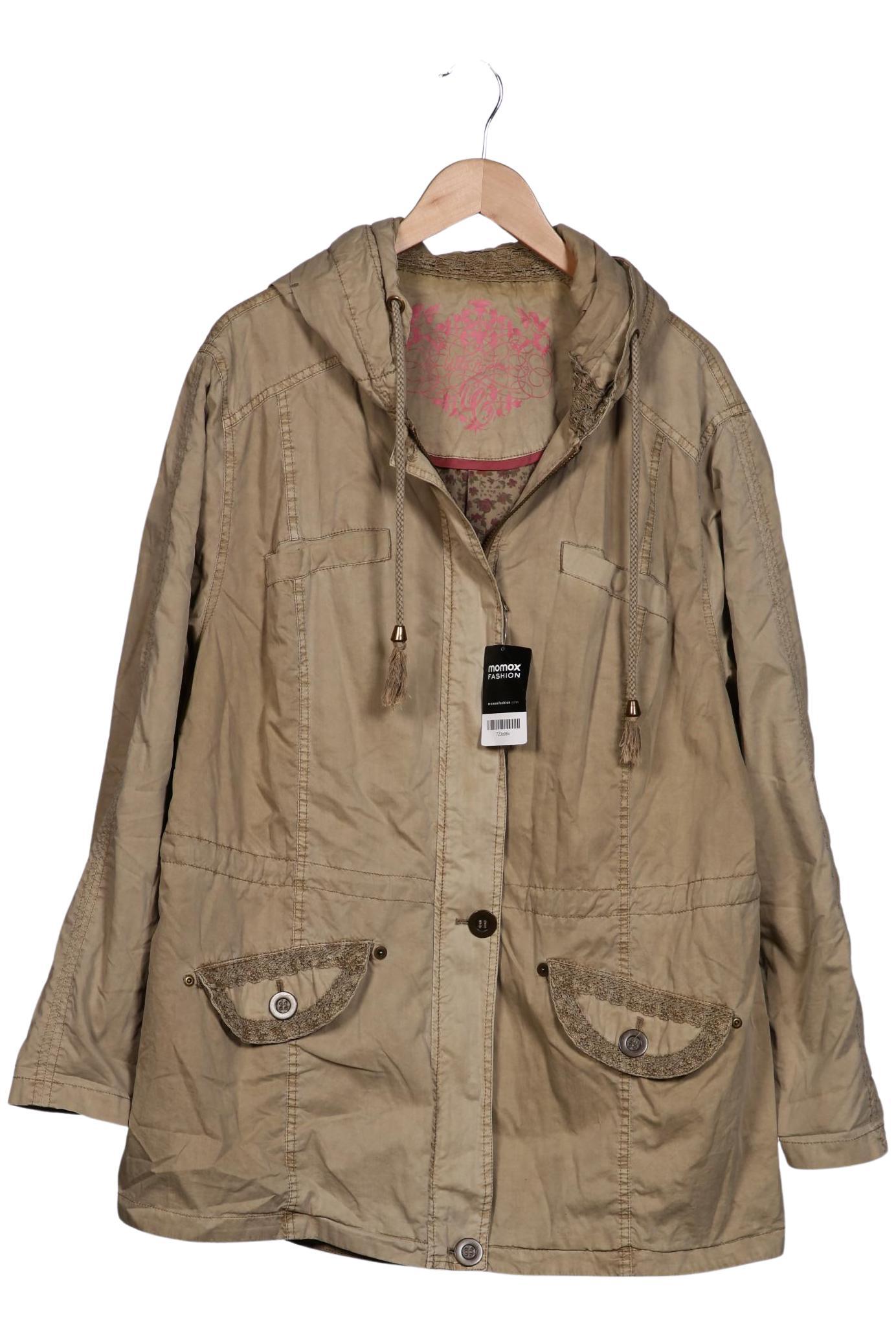 

Ulla Popken Damen Jacke, beige, Gr. 50