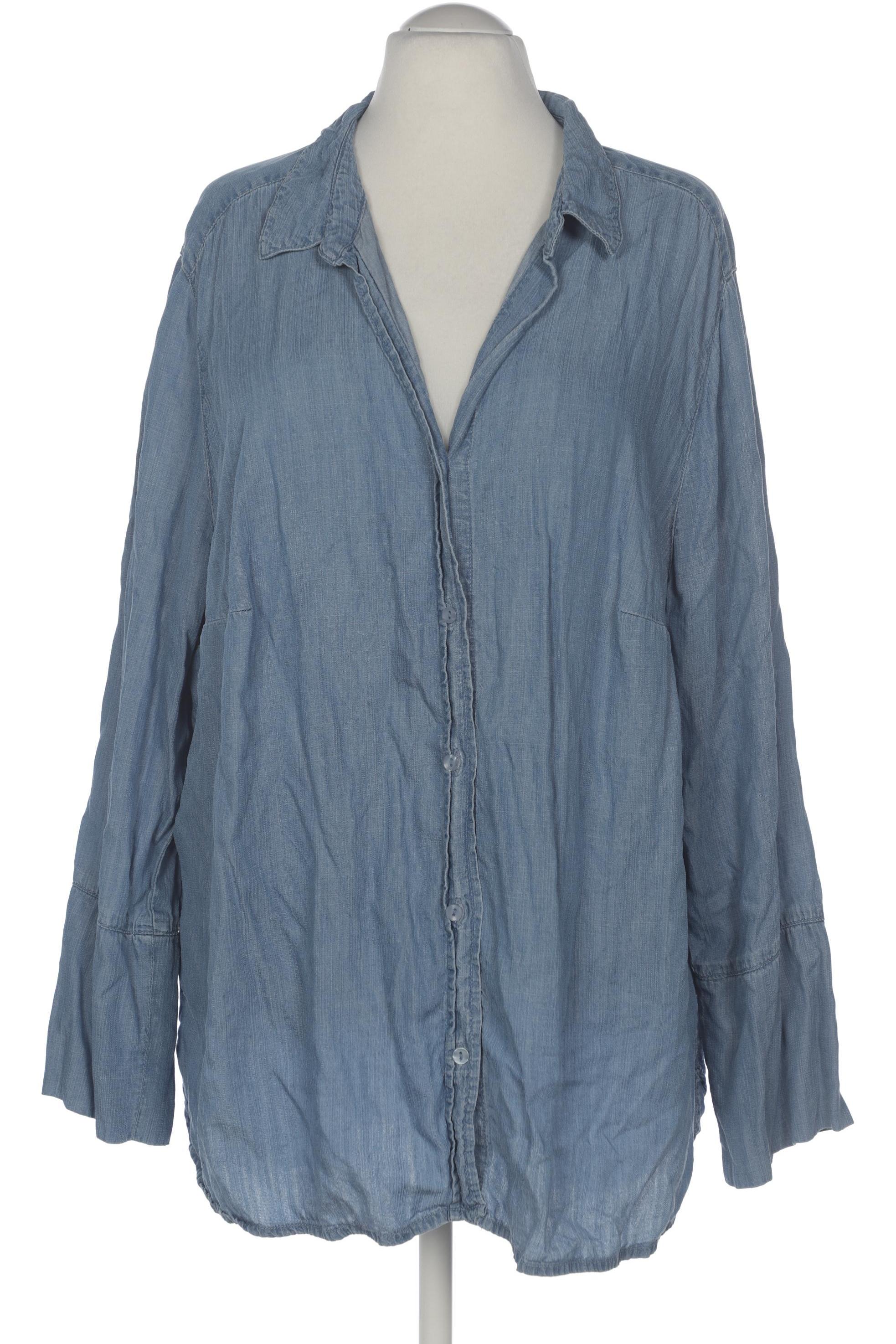 

Ulla Popken Damen Bluse, blau, Gr. 54