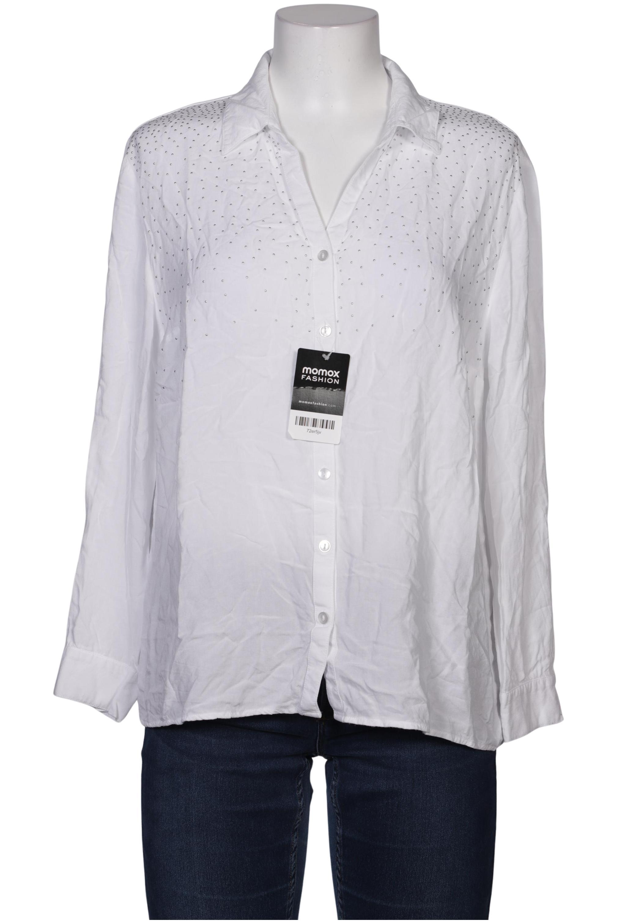 

Ulla Popken Damen Bluse, weiß, Gr. 42