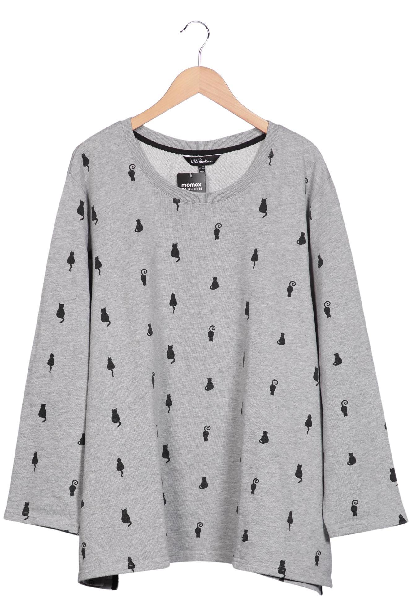 

Ulla Popken Damen Sweatshirt, grau, Gr. 58