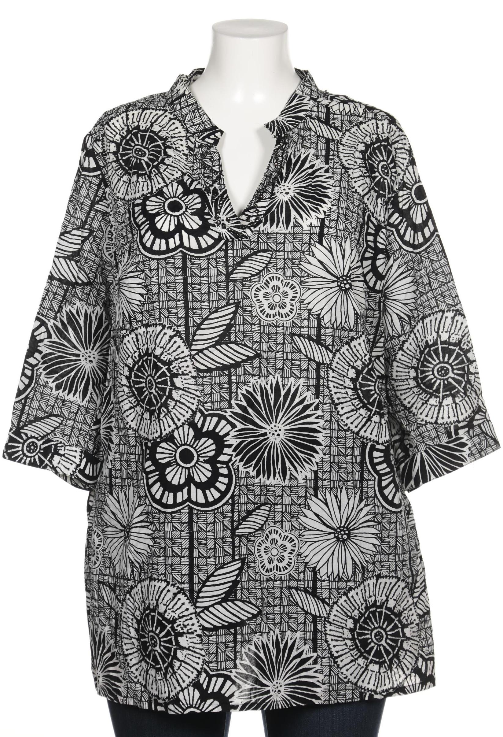 

Ulla Popken Damen Bluse, weiß, Gr. 46
