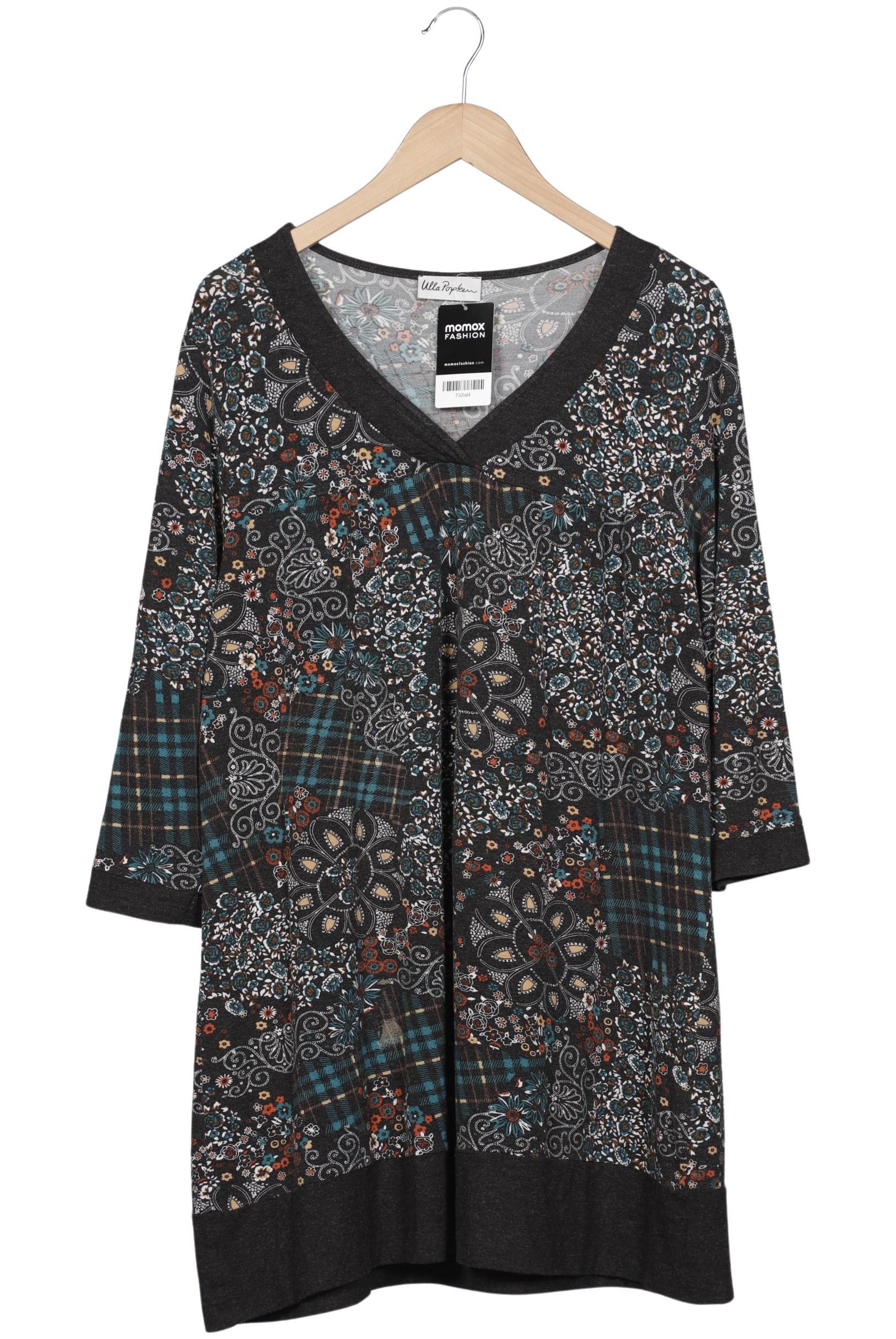 

Ulla Popken Damen Langarmshirt, grau, Gr. 46