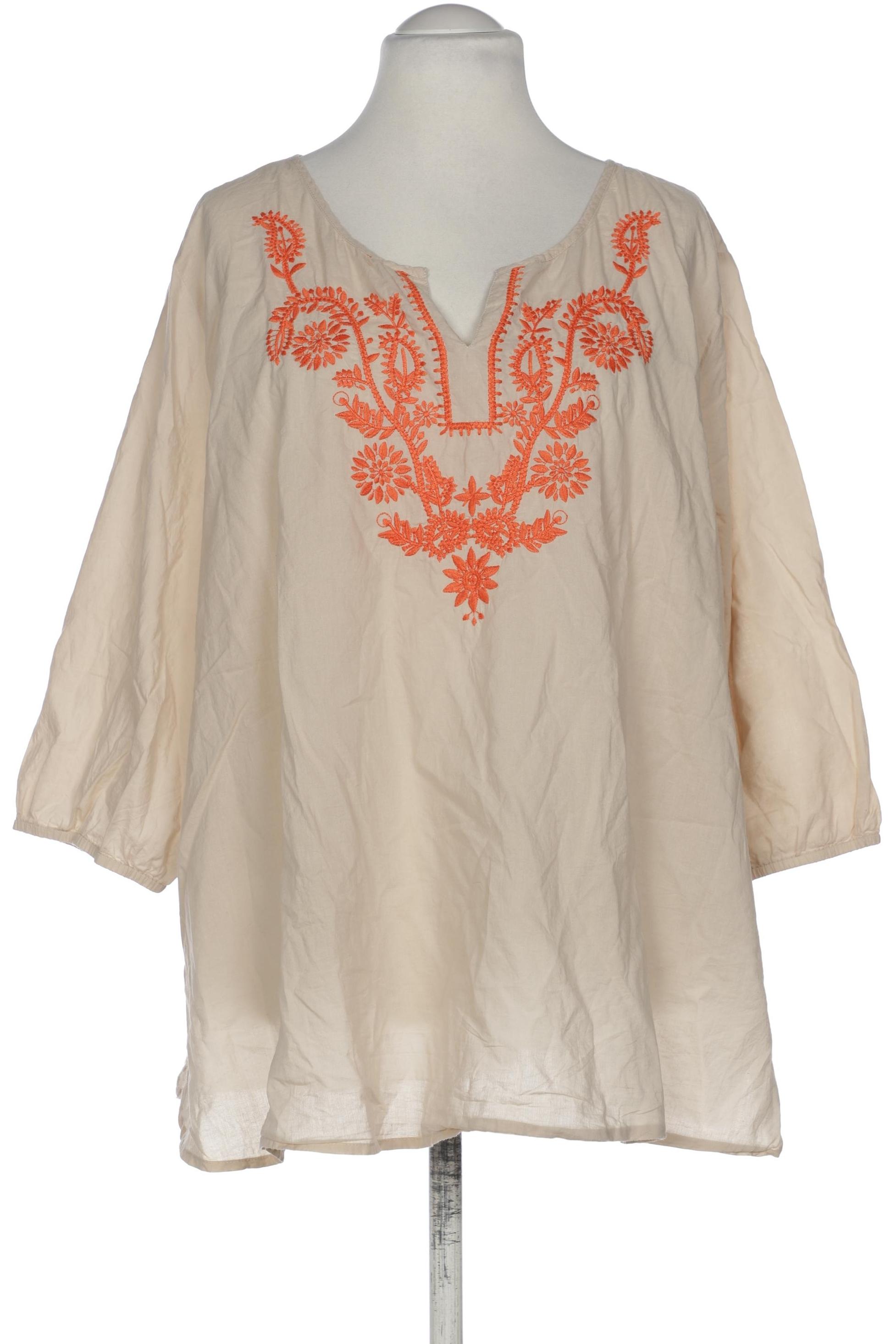 

Ulla Popken Damen Bluse, beige, Gr. 54