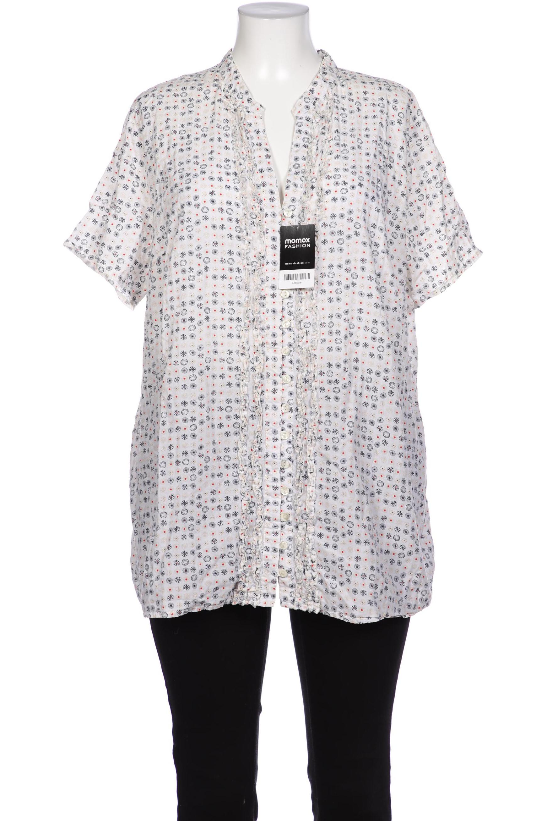

Ulla Popken Damen Bluse, cremeweiß, Gr. 46