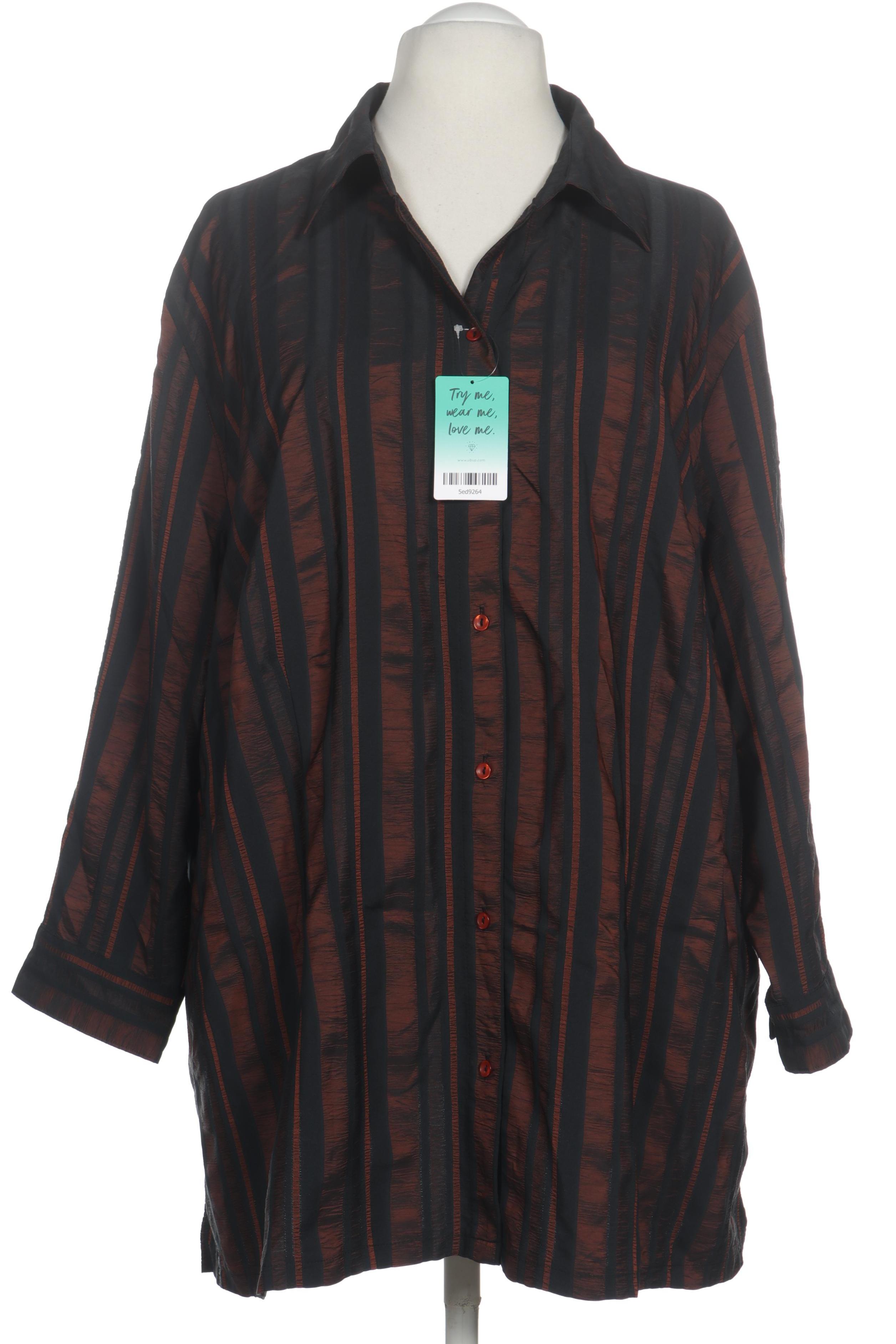 

Ulla Popken Damen Bluse, braun, Gr. 80