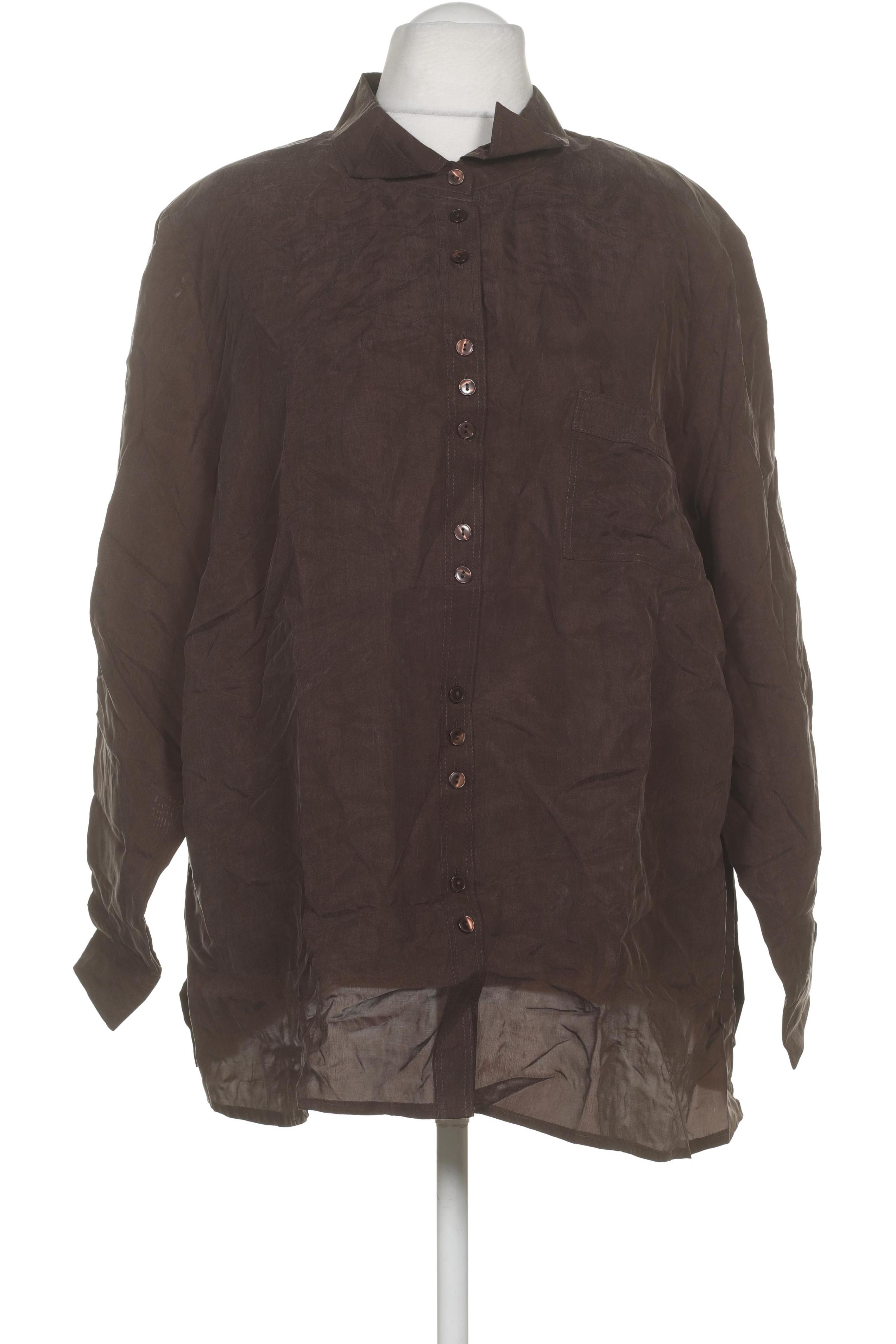 

Ulla Popken Damen Bluse, braun, Gr. 54