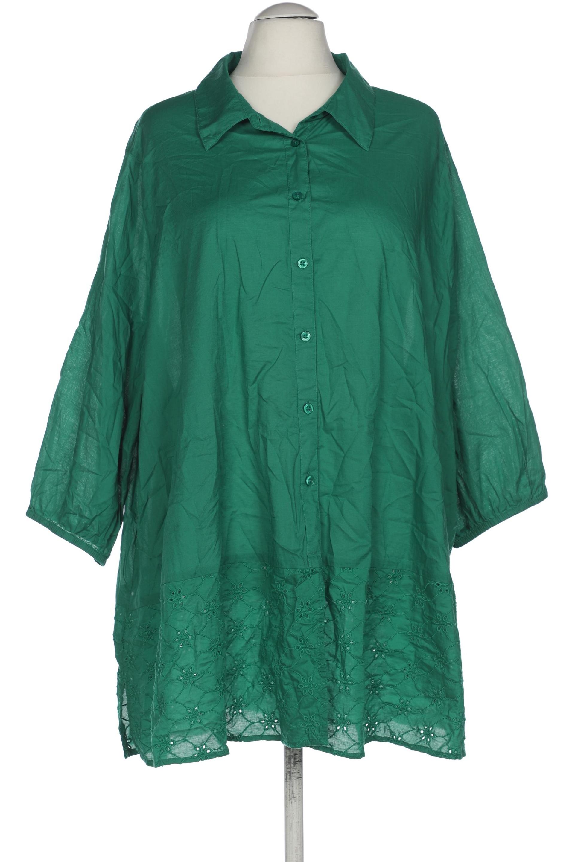 

Ulla Popken Damen Bluse, grün, Gr. 58