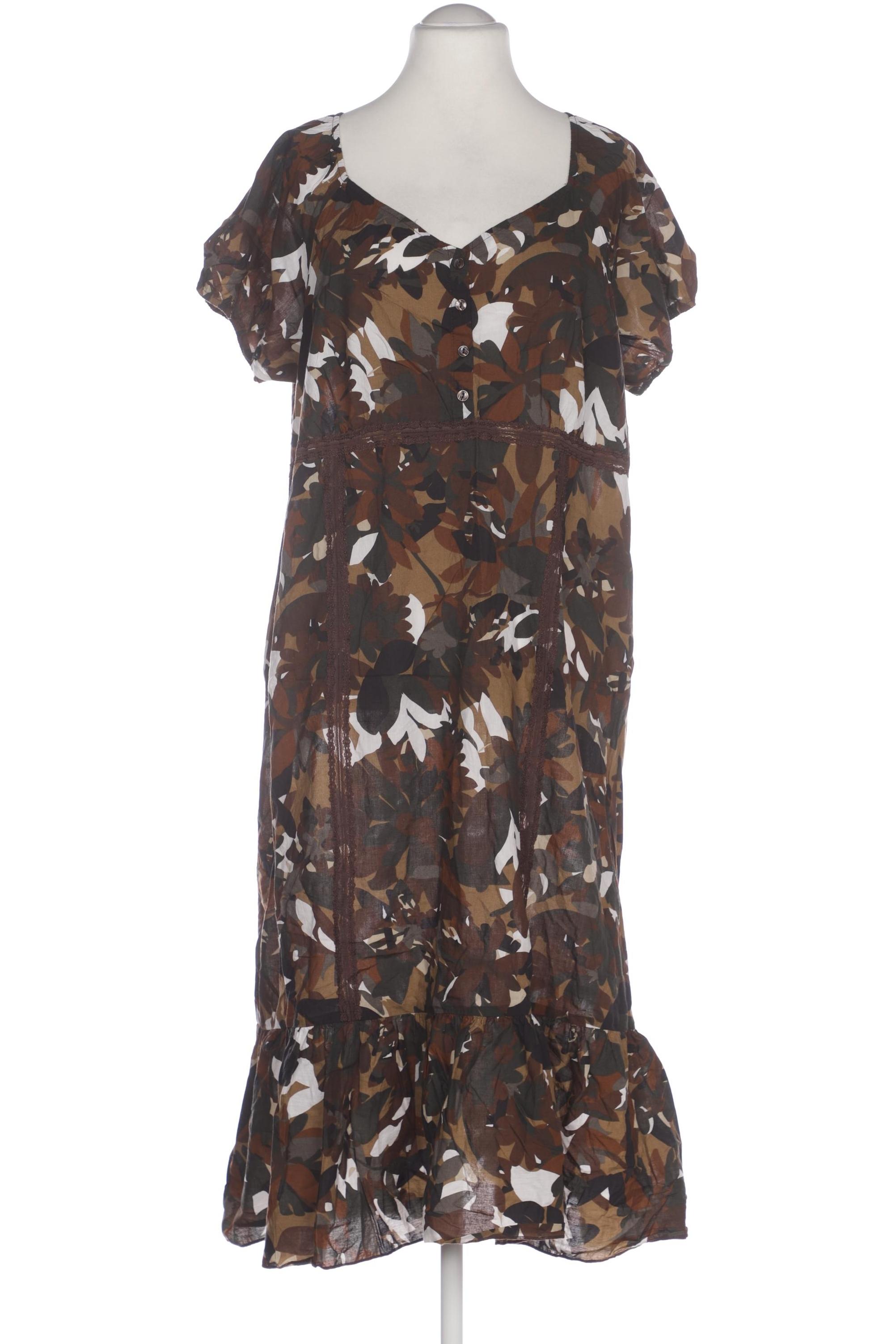 

Ulla Popken Damen Kleid, braun, Gr. 46