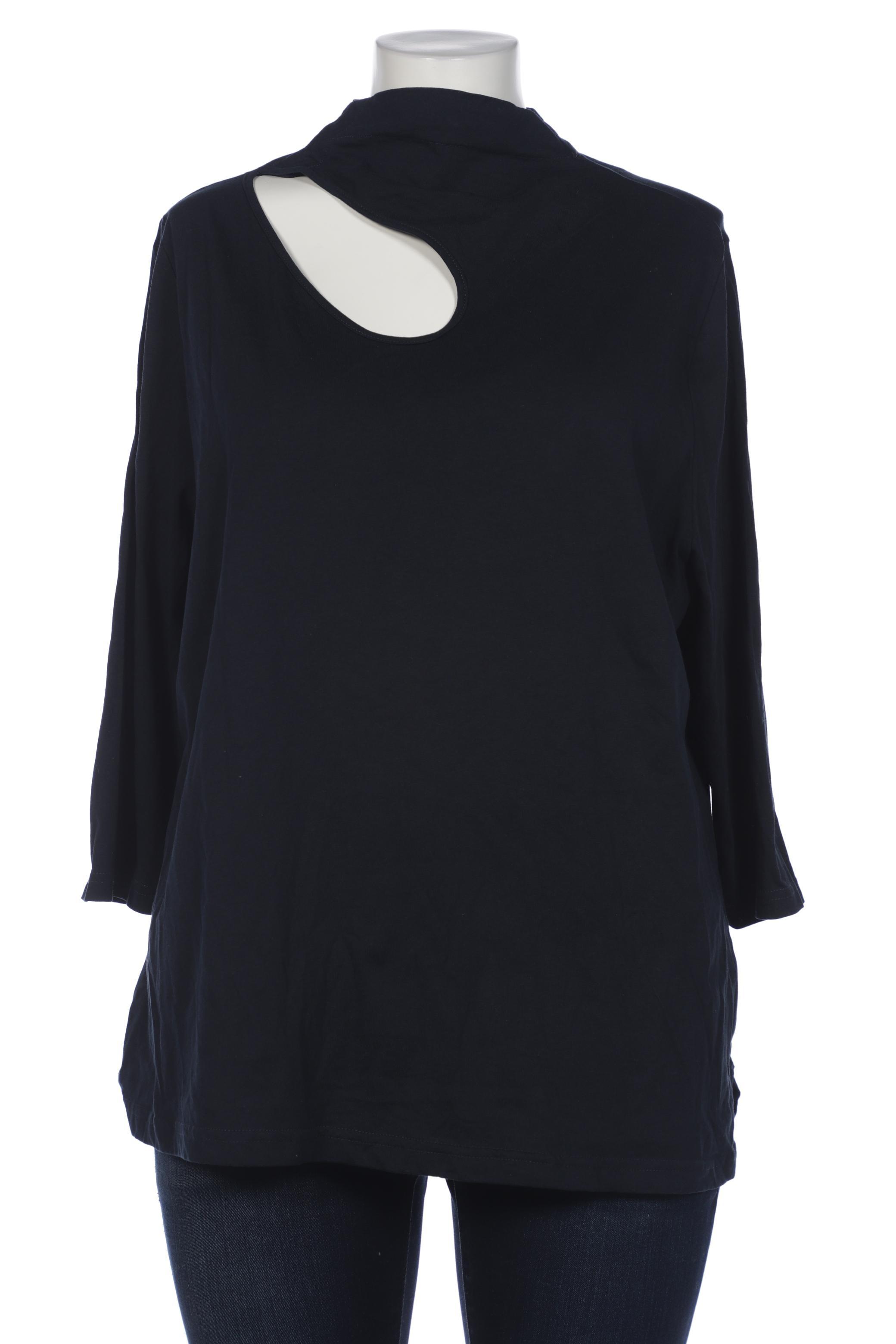 Thumbnail - Ulla Popken Damen Langarmshirt, marineblau, Gr. 50