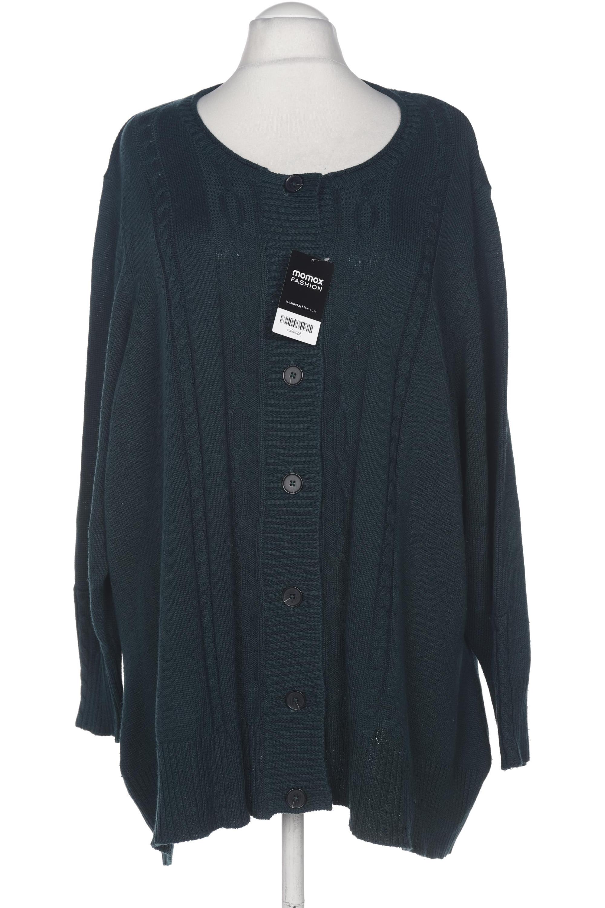 

Ulla Popken Damen Strickjacke, grün, Gr. 54