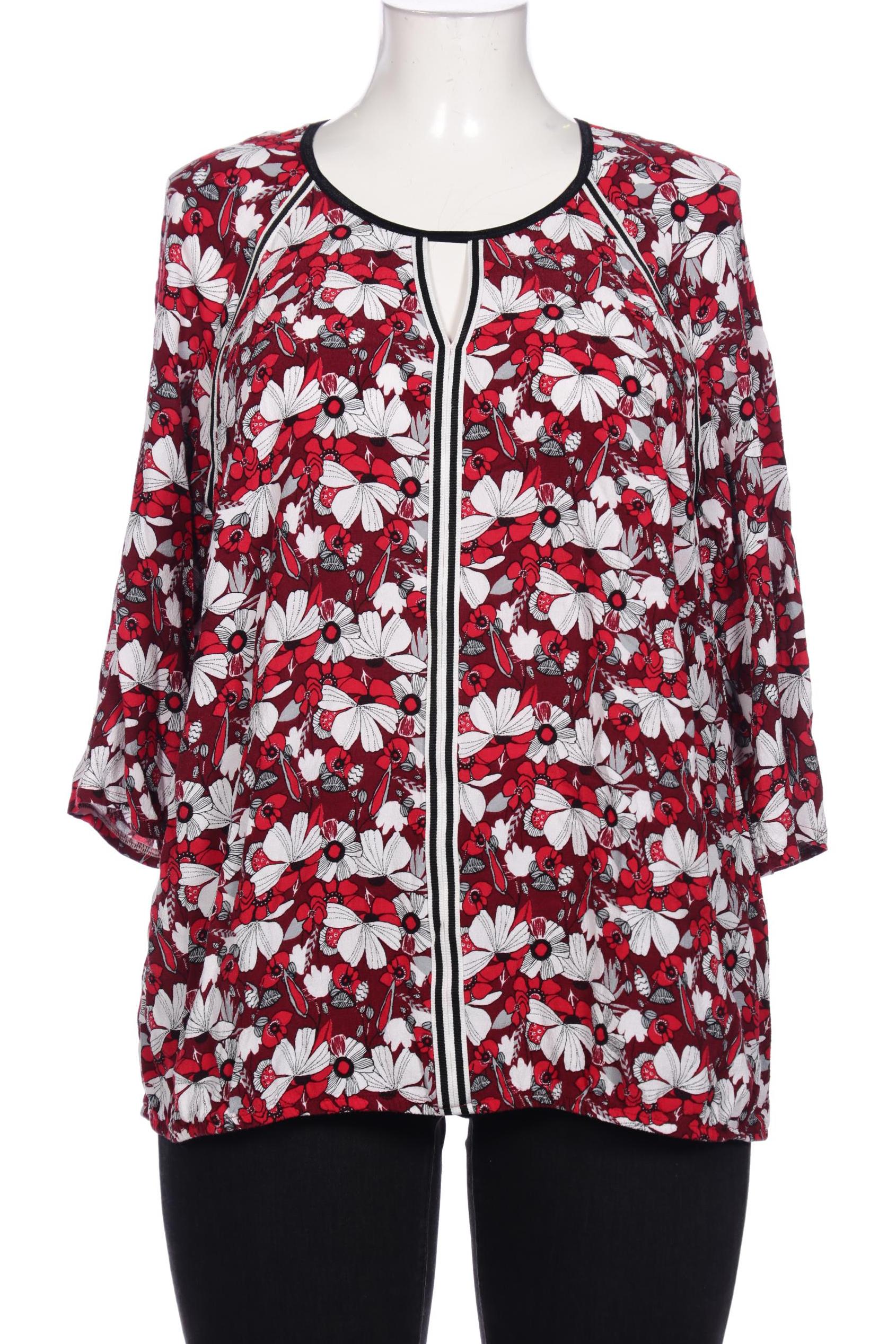 

Ulla Popken Damen Bluse, bordeaux, Gr. 46