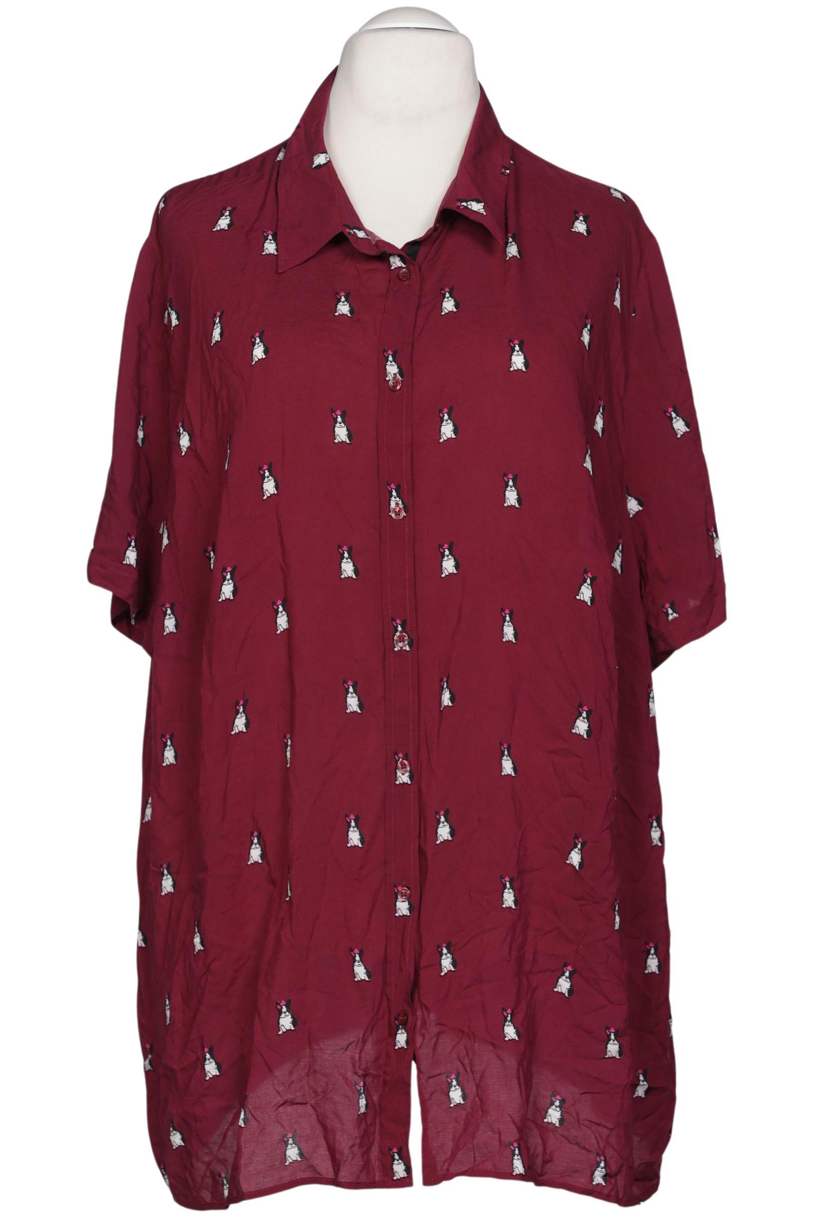 

Ulla Popken Damen Bluse, rot, Gr. 54