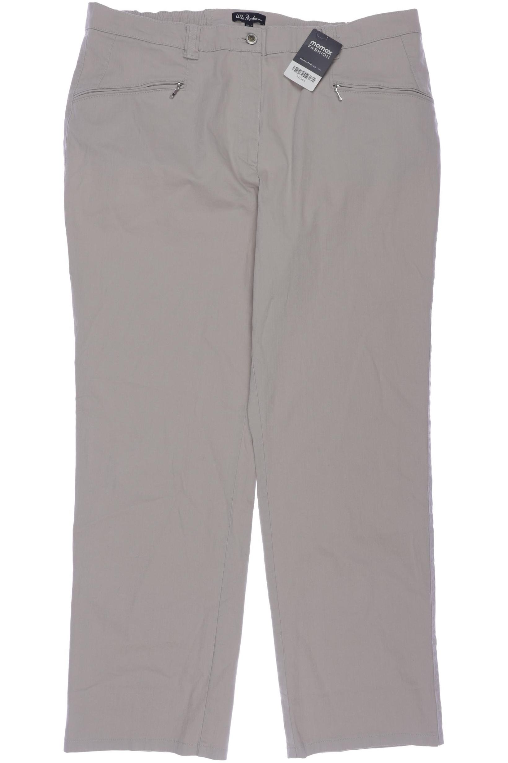 

Ulla Popken Damen Stoffhose, beige, Gr. 24