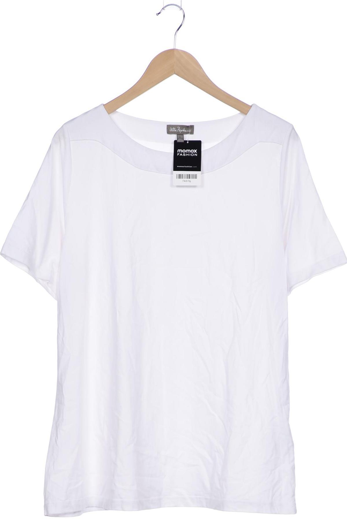 

Ulla Popken Damen T-Shirt, weiß, Gr. 46