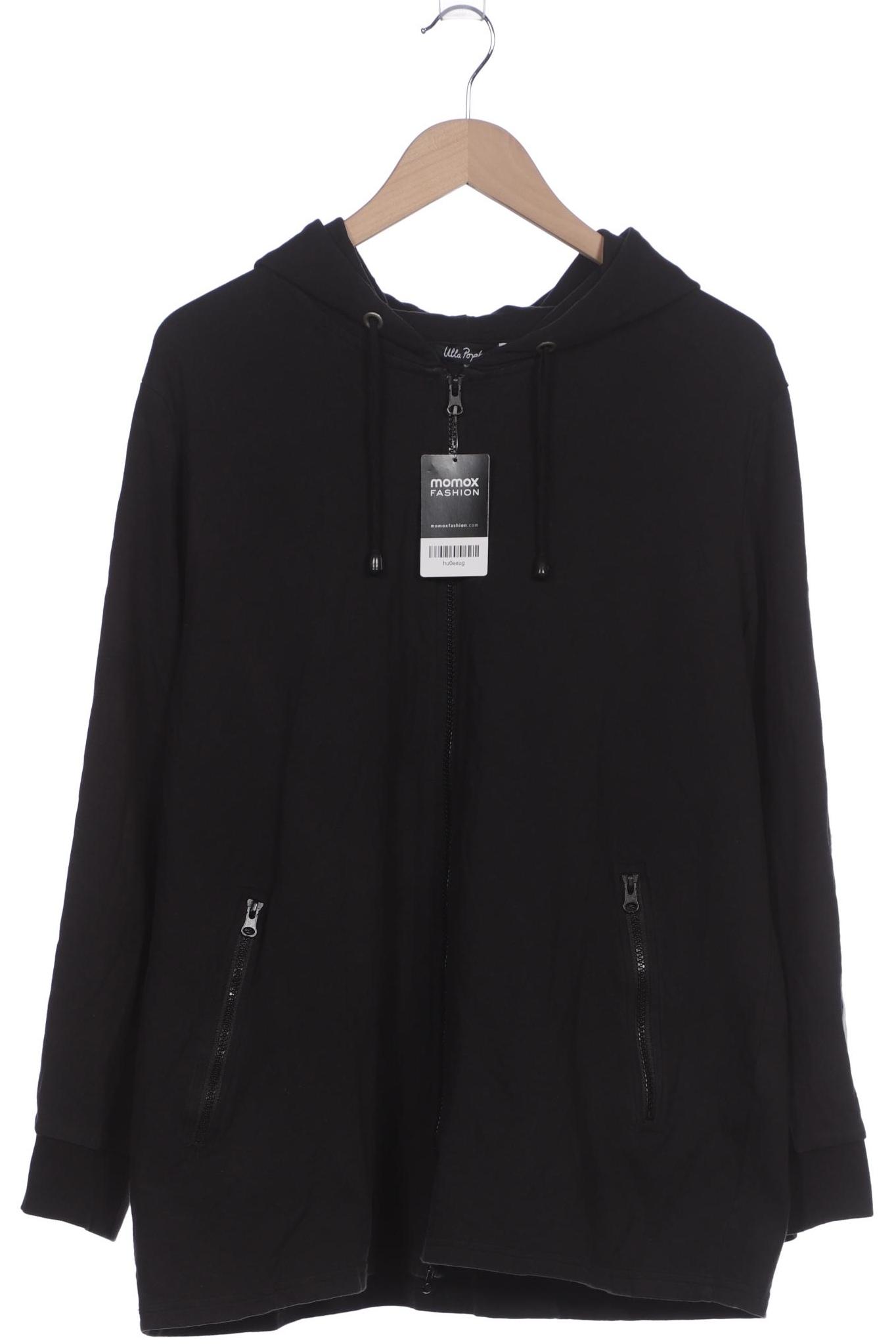 

Ulla Popken Damen Kapuzenpullover, schwarz, Gr. 46