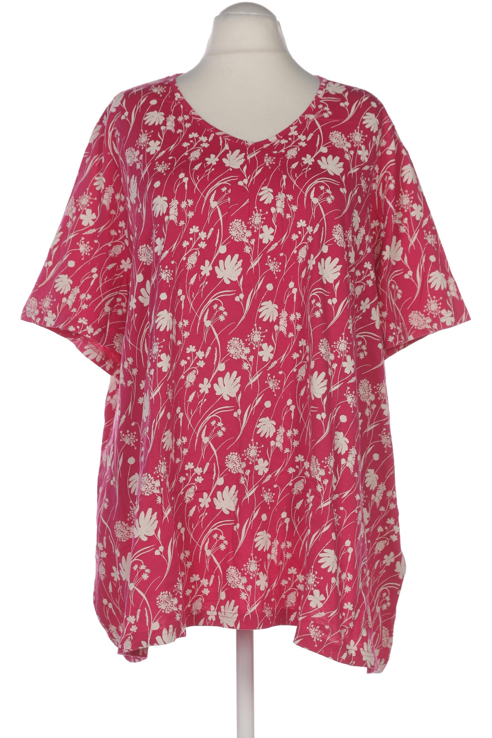 

Ulla Popken Damen T-Shirt, pink, Gr. 58