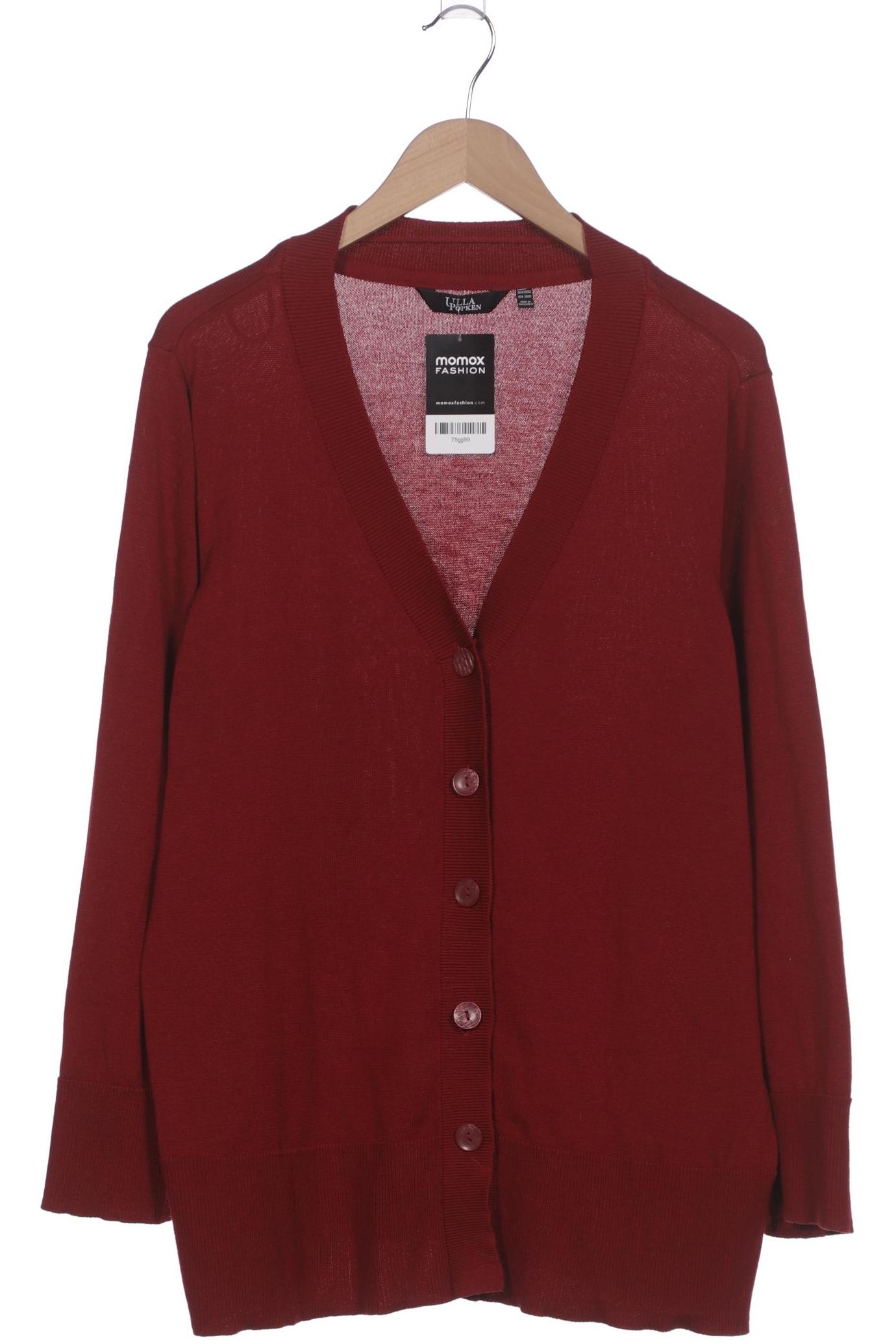 

Ulla Popken Damen Strickjacke, bordeaux, Gr. 50