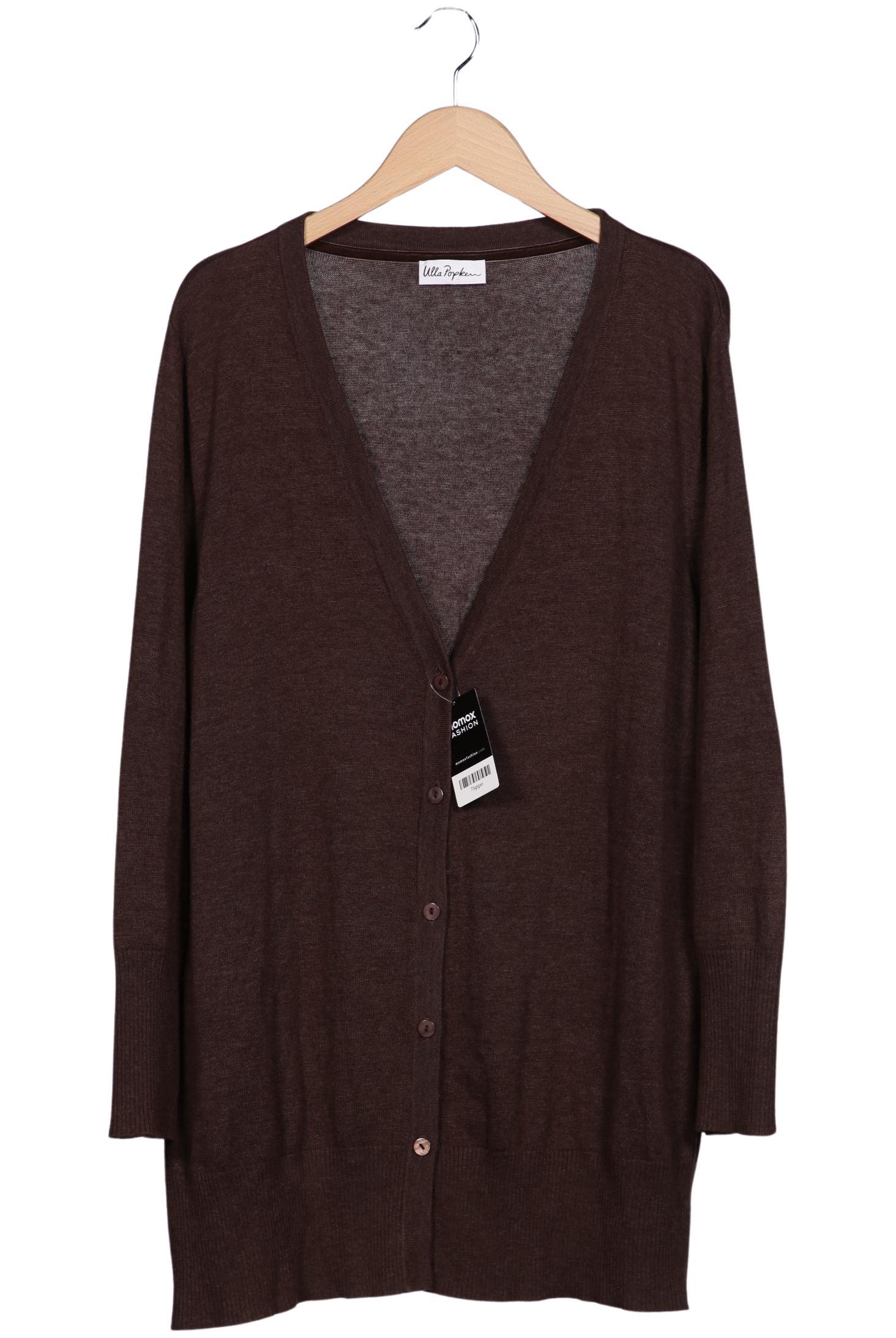

Ulla Popken Damen Strickjacke, braun, Gr. 50