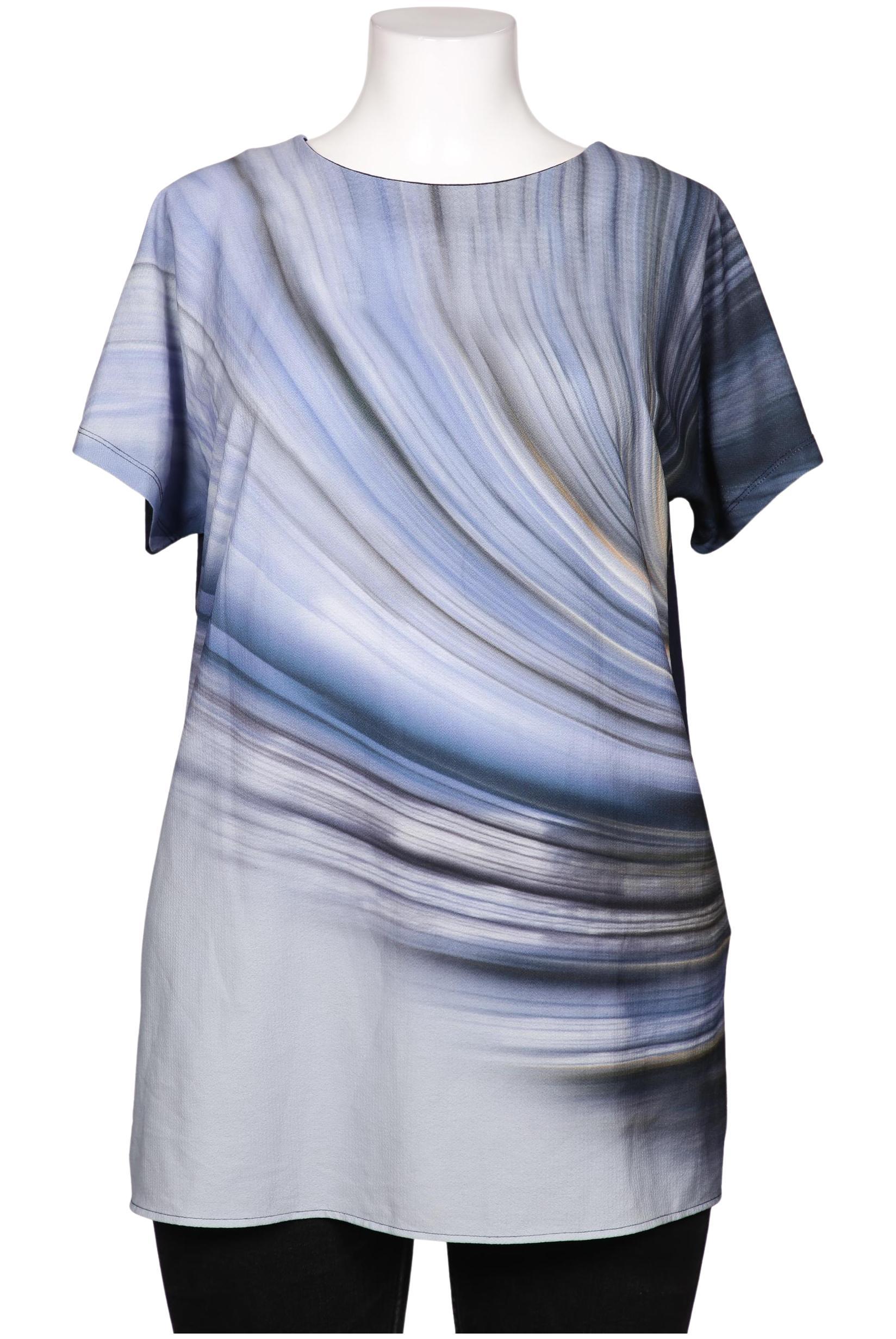 

Ulla Popken Damen Bluse, blau, Gr. 42
