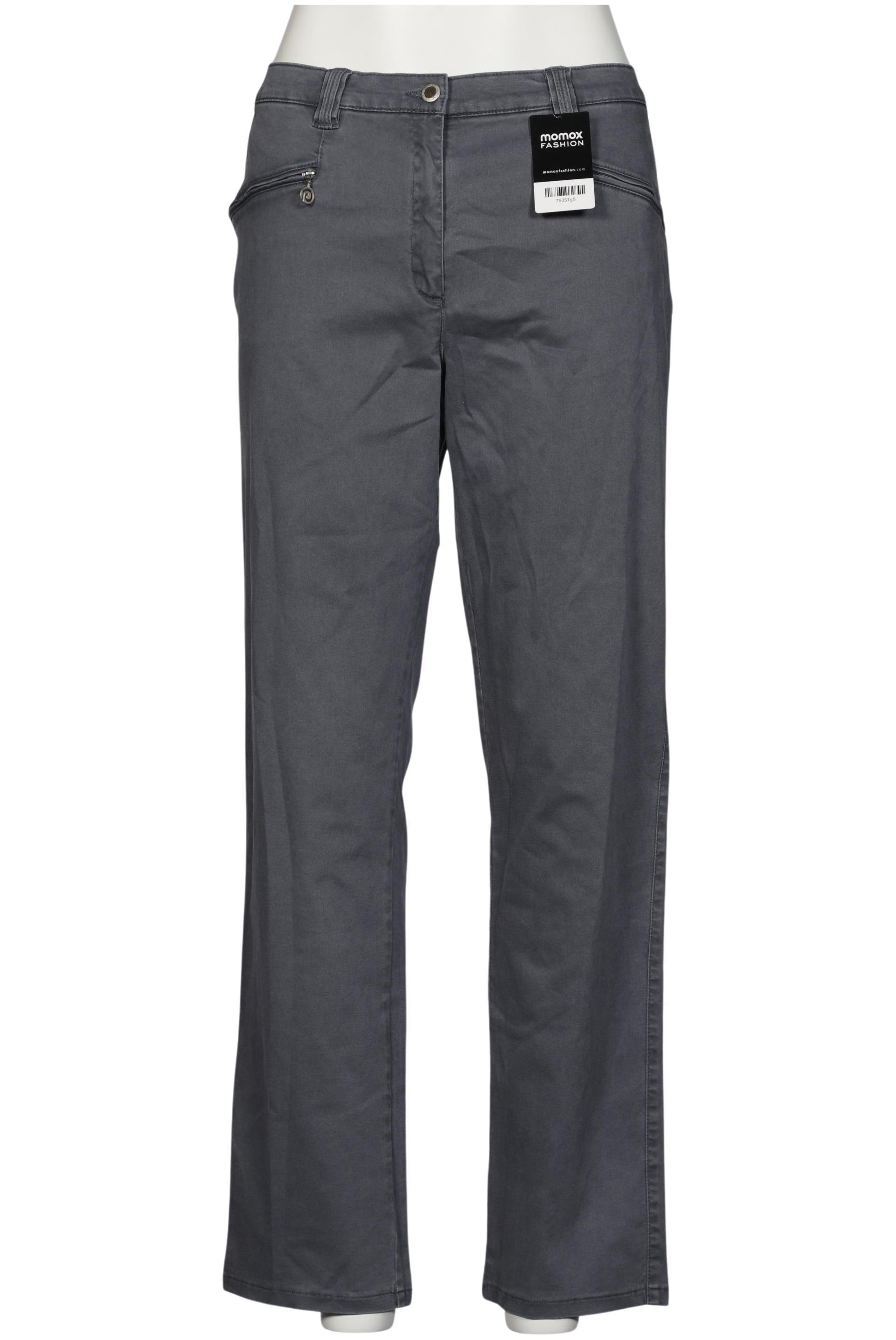 

Ulla Popken Damen Stoffhose, grau, Gr. 44