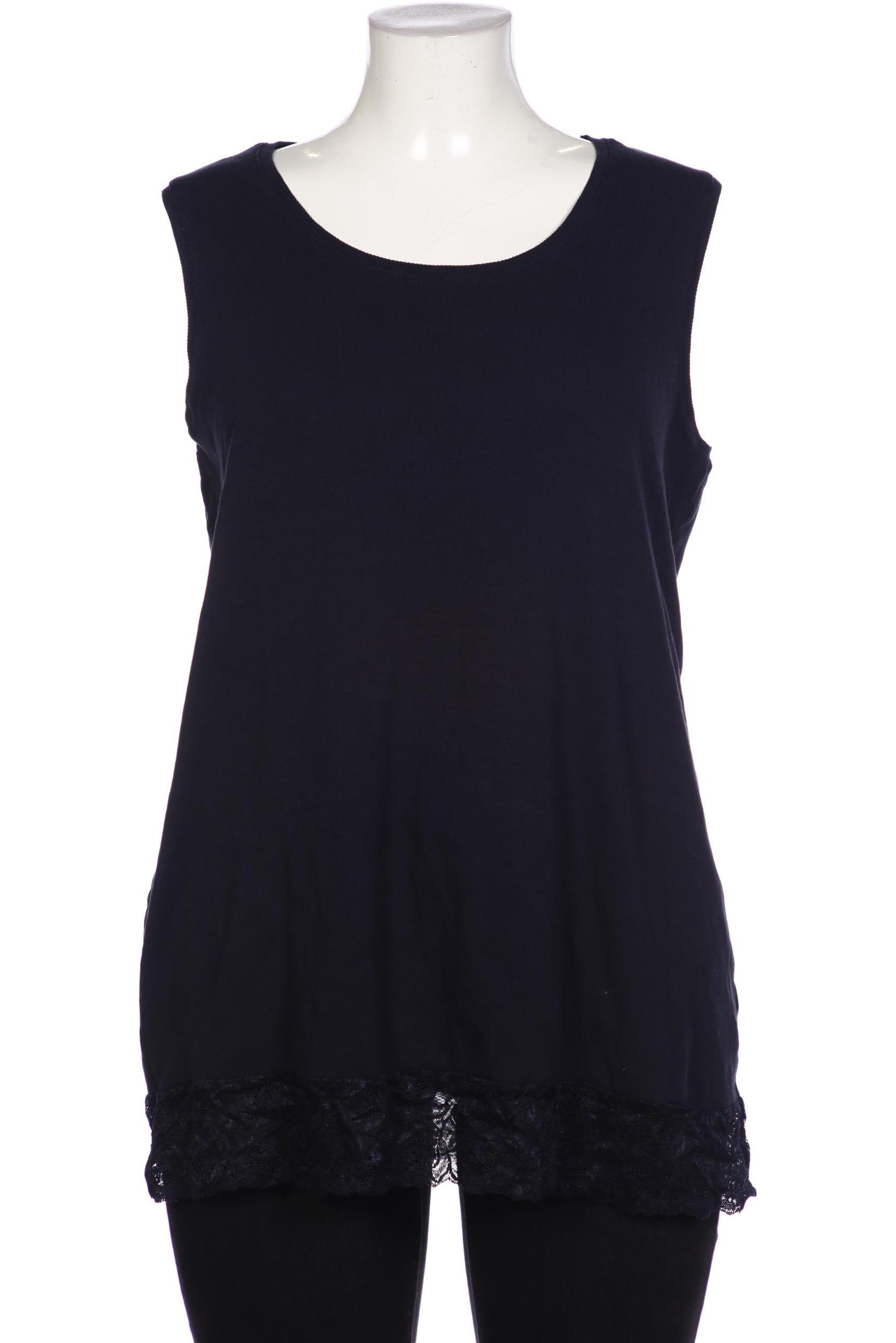 

Ulla Popken Damen Top, marineblau, Gr. 46