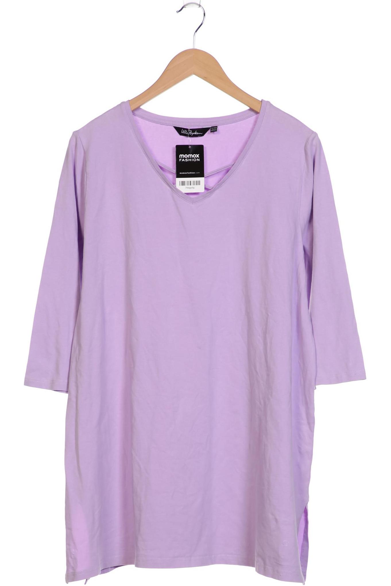 

Ulla Popken Damen Langarmshirt, flieder, Gr. 46