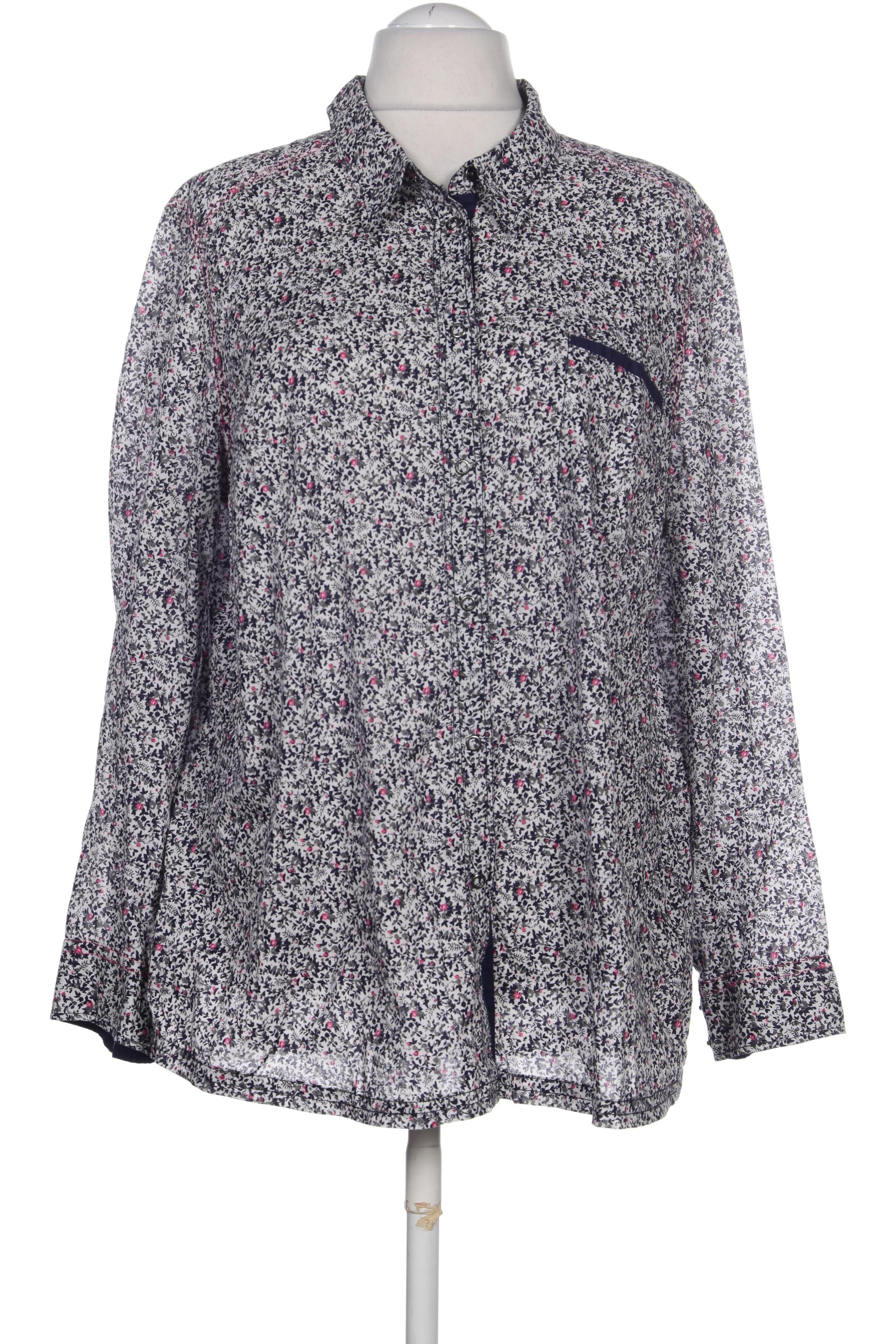 

Ulla Popken Damen Bluse, blau, Gr. 46