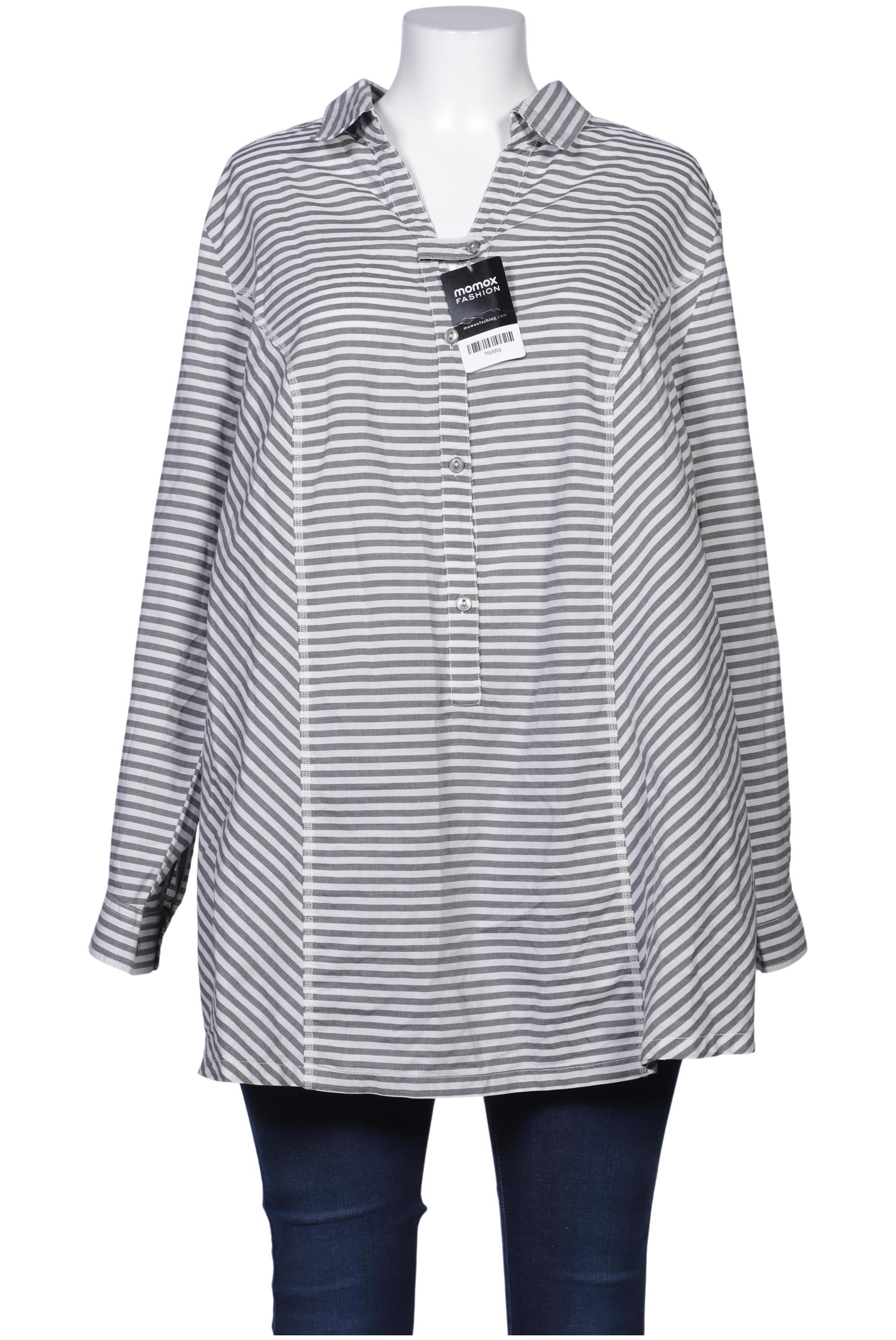 

Ulla Popken Damen Bluse, grau, Gr. 46