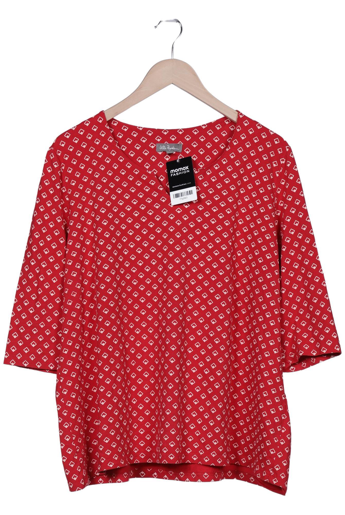 

Ulla Popken Damen T-Shirt, rot, Gr. 46