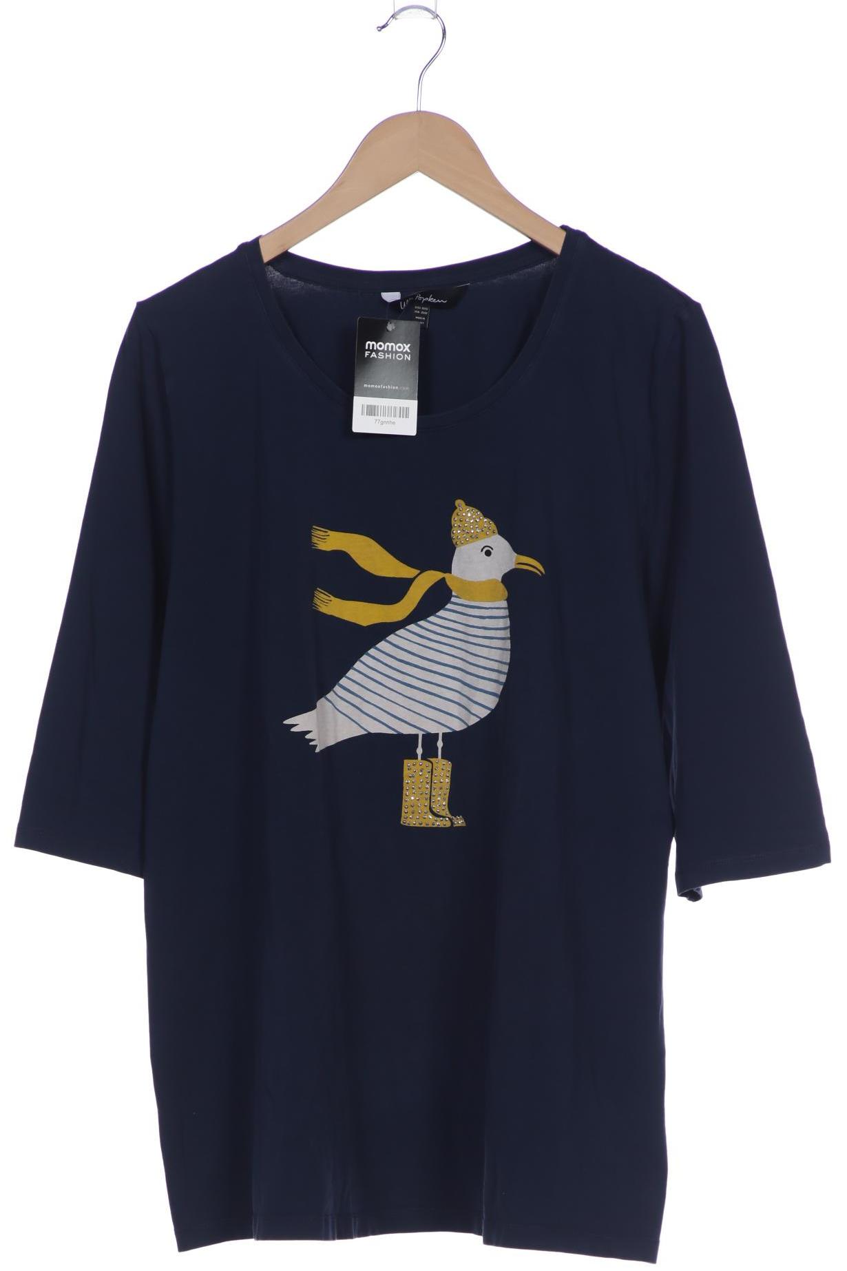 

Ulla Popken Damen T-Shirt, marineblau, Gr. 50