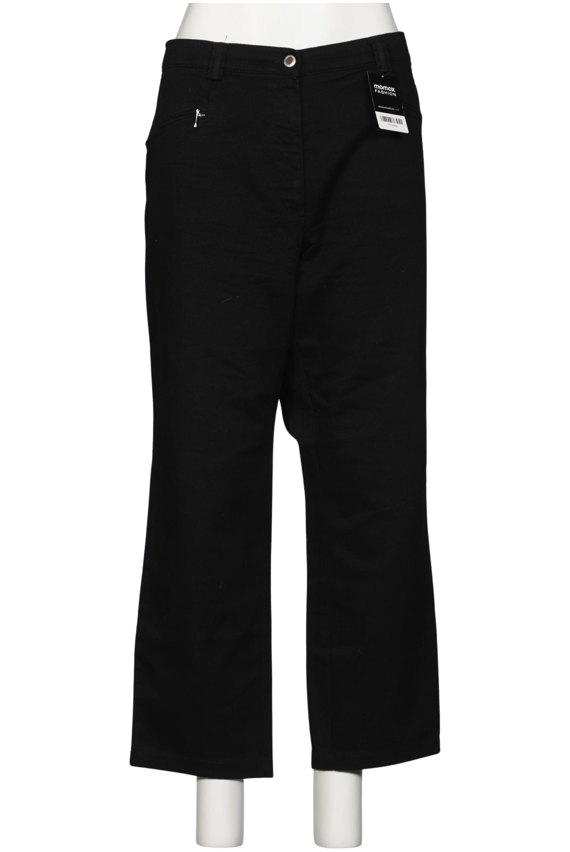 

Ulla Popken Damen Jeans, schwarz, Gr. 48