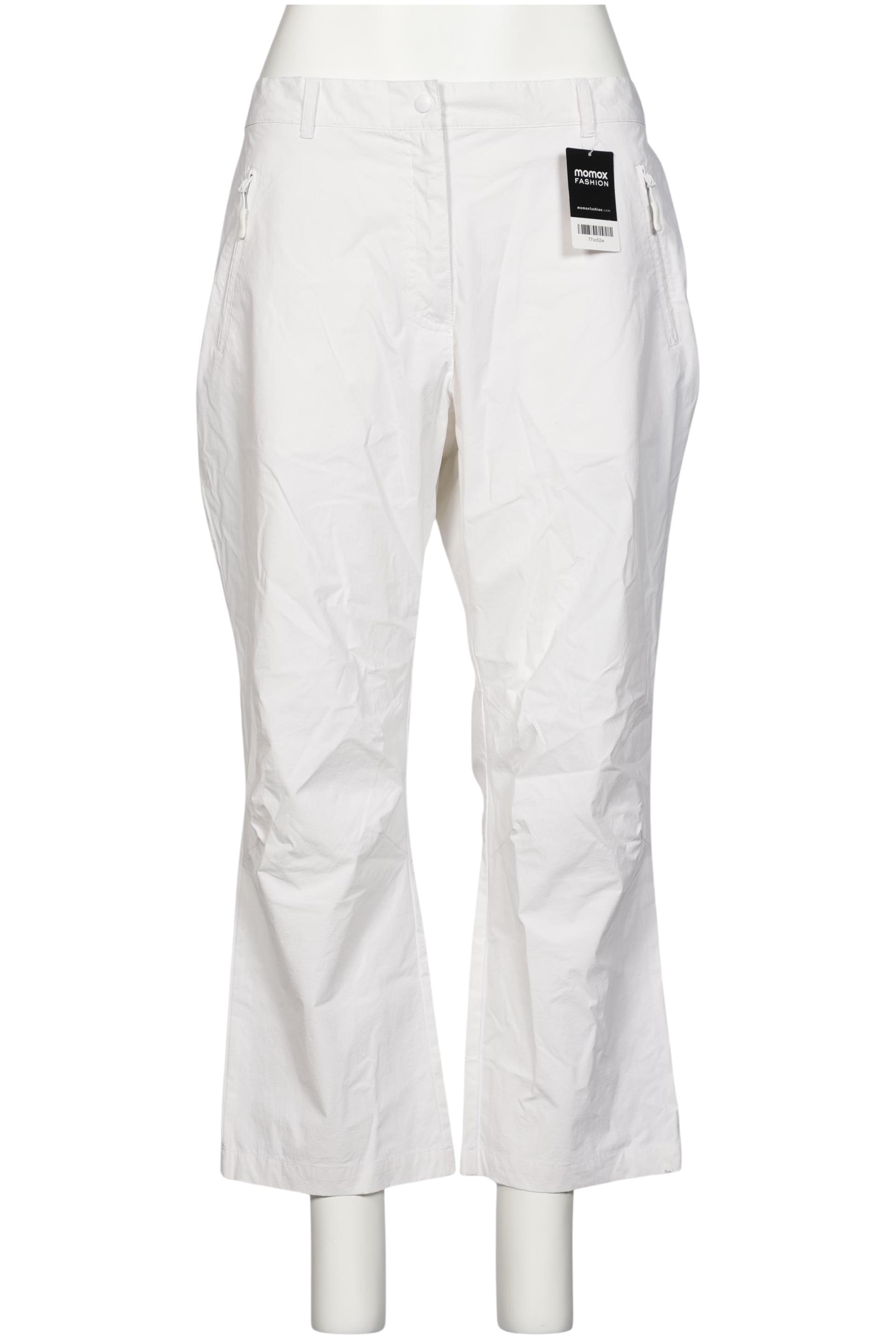 

Ulla Popken Damen Stoffhose, weiß, Gr. 48