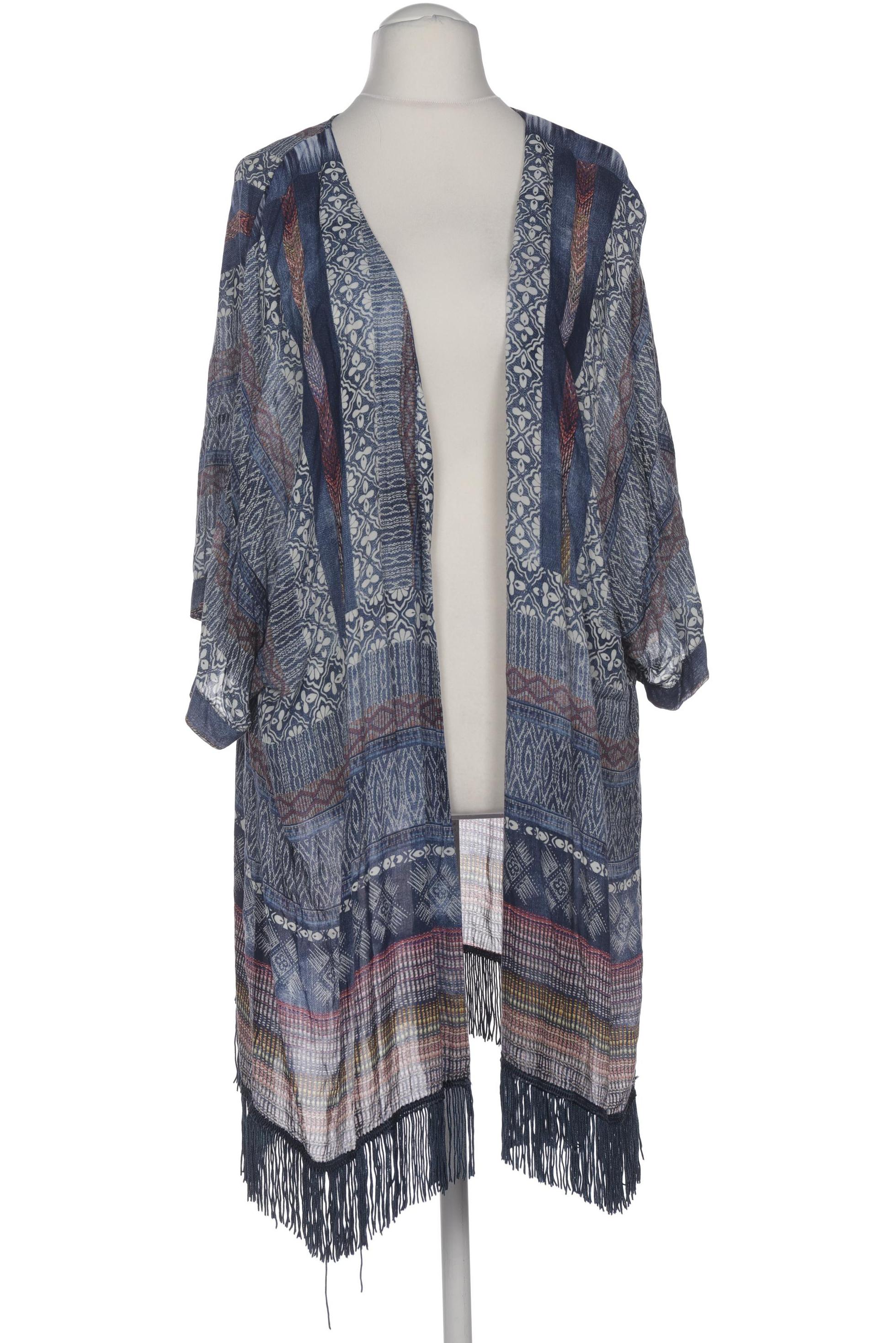 

Ulla Popken Damen Strickjacke, blau, Gr. 52