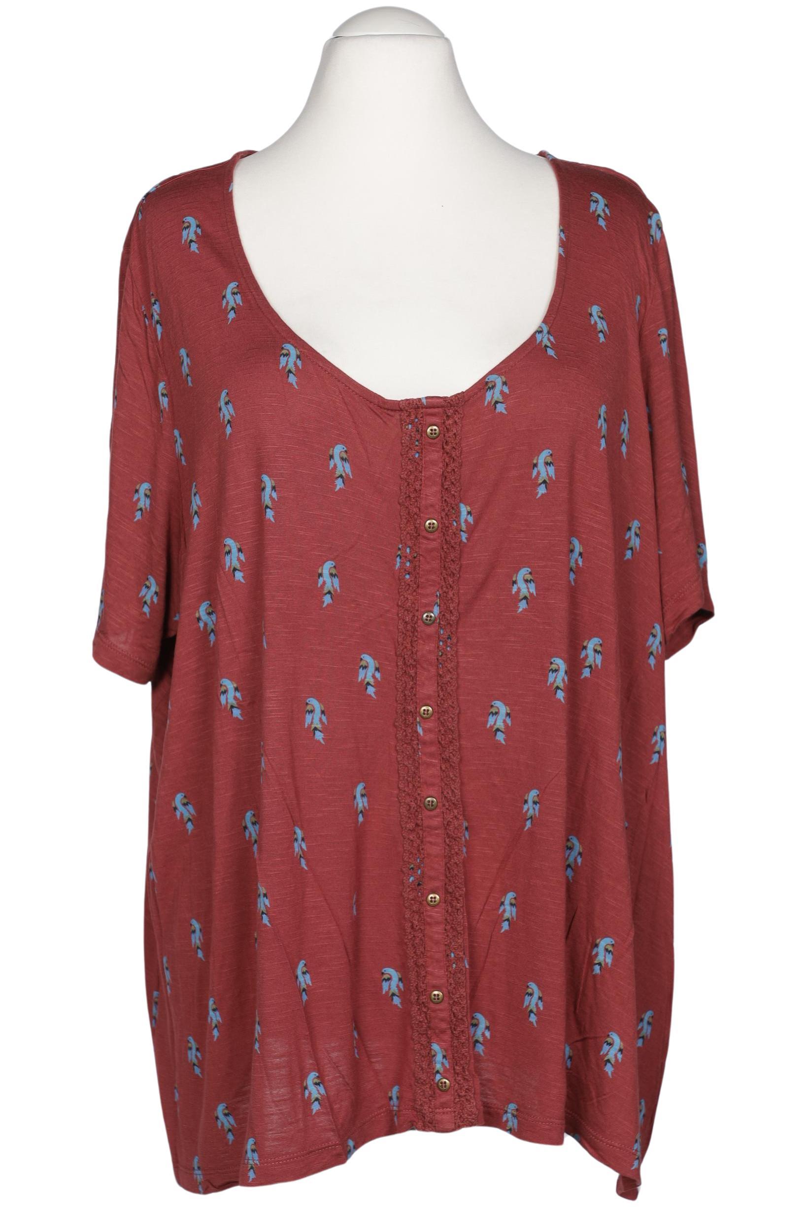 

Ulla Popken Damen Bluse, rot, Gr. 54