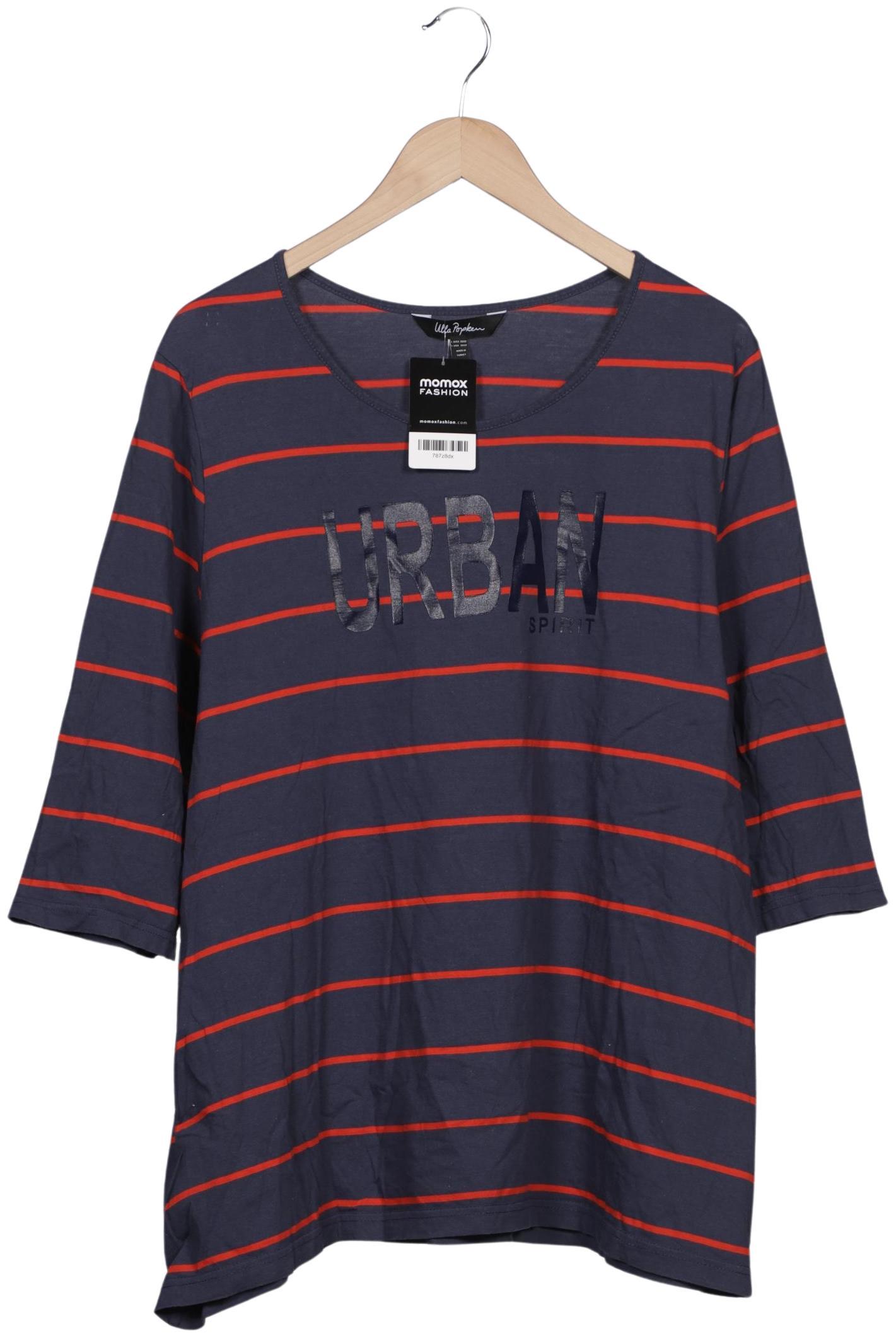 

Ulla Popken Damen Langarmshirt, marineblau, Gr. 50