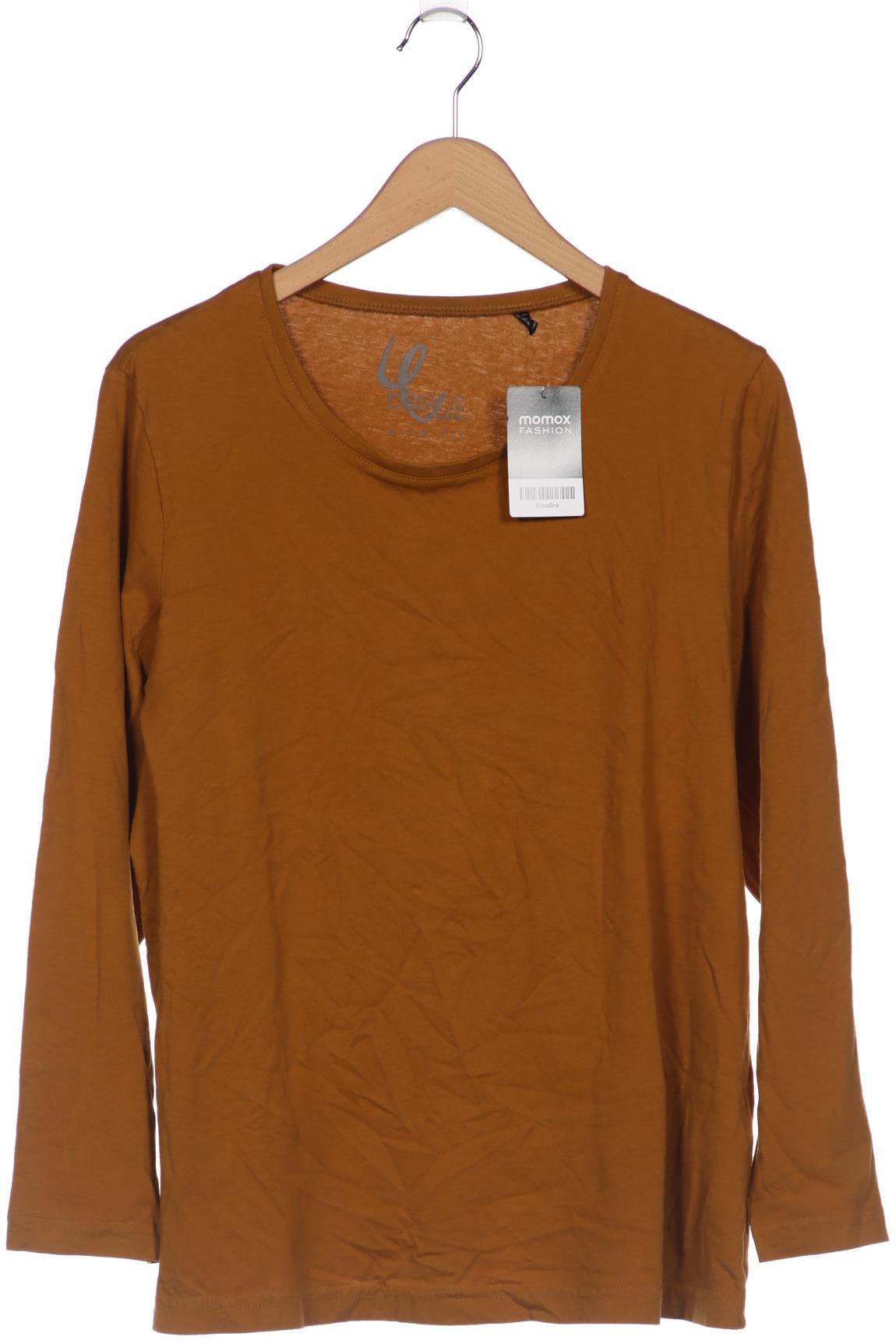 

Ulla Popken Damen Langarmshirt, braun