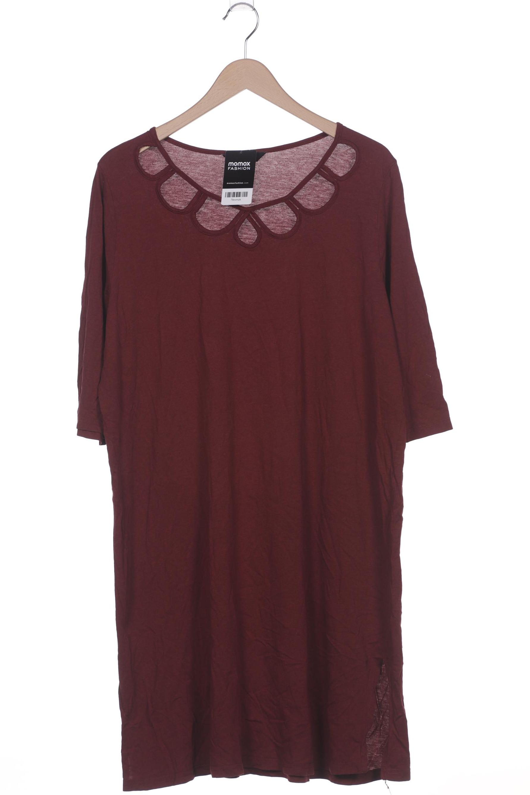 

Ulla Popken Damen T-Shirt, bordeaux, Gr. 50