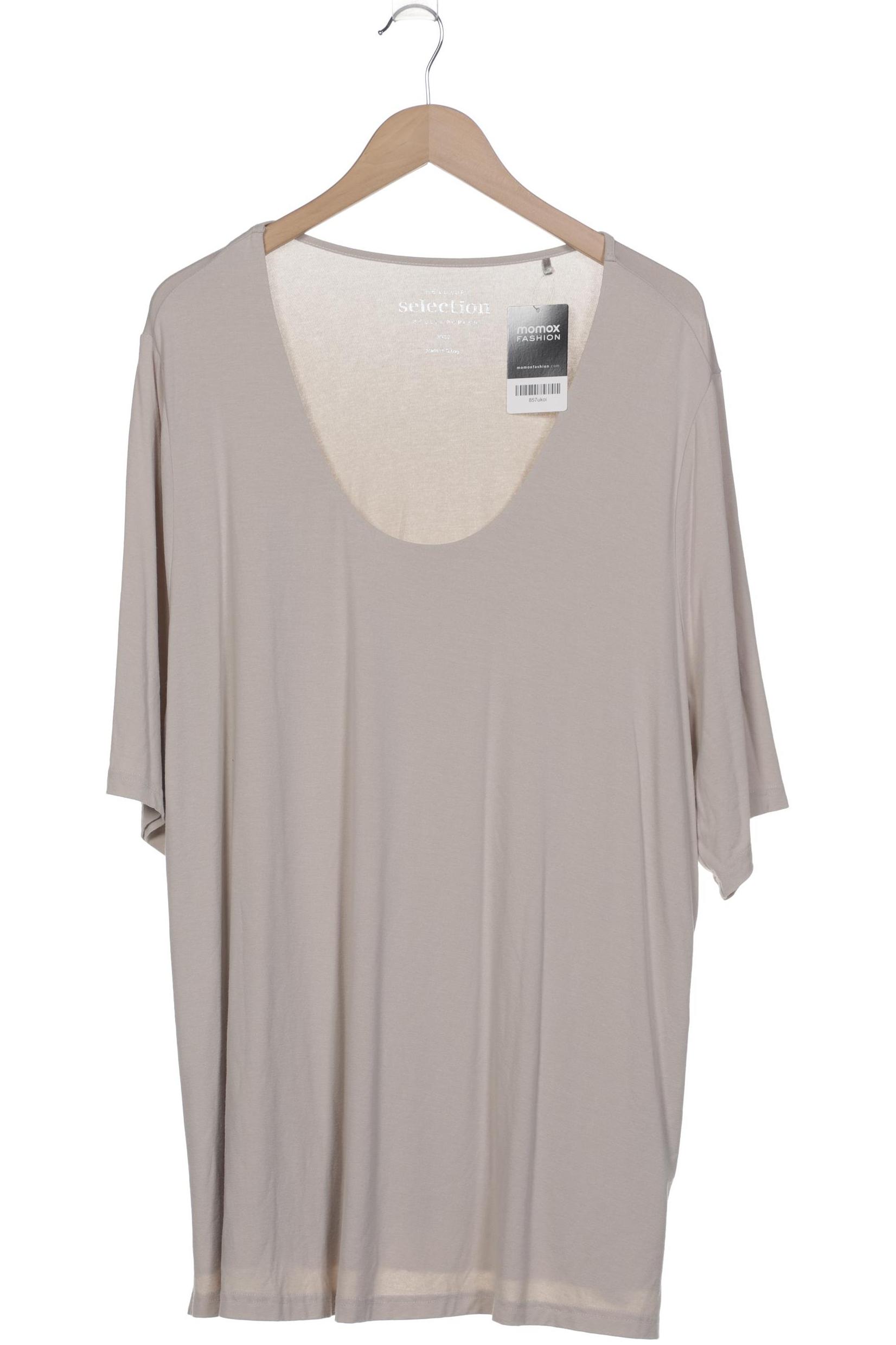 

Ulla Popken Damen T-Shirt, beige, Gr. 50