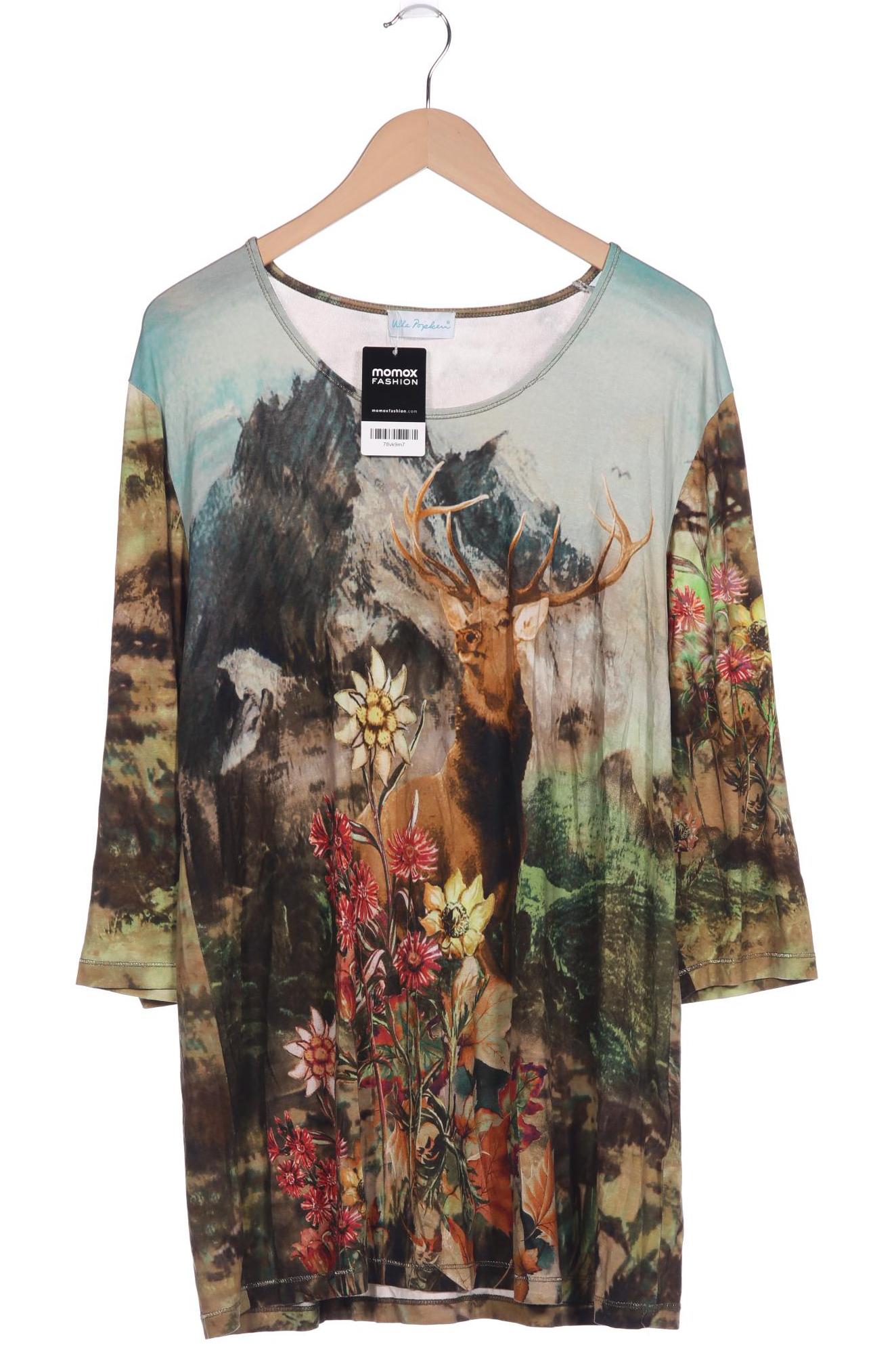 

Ulla Popken Damen Langarmshirt, mehrfarbig, Gr. 46