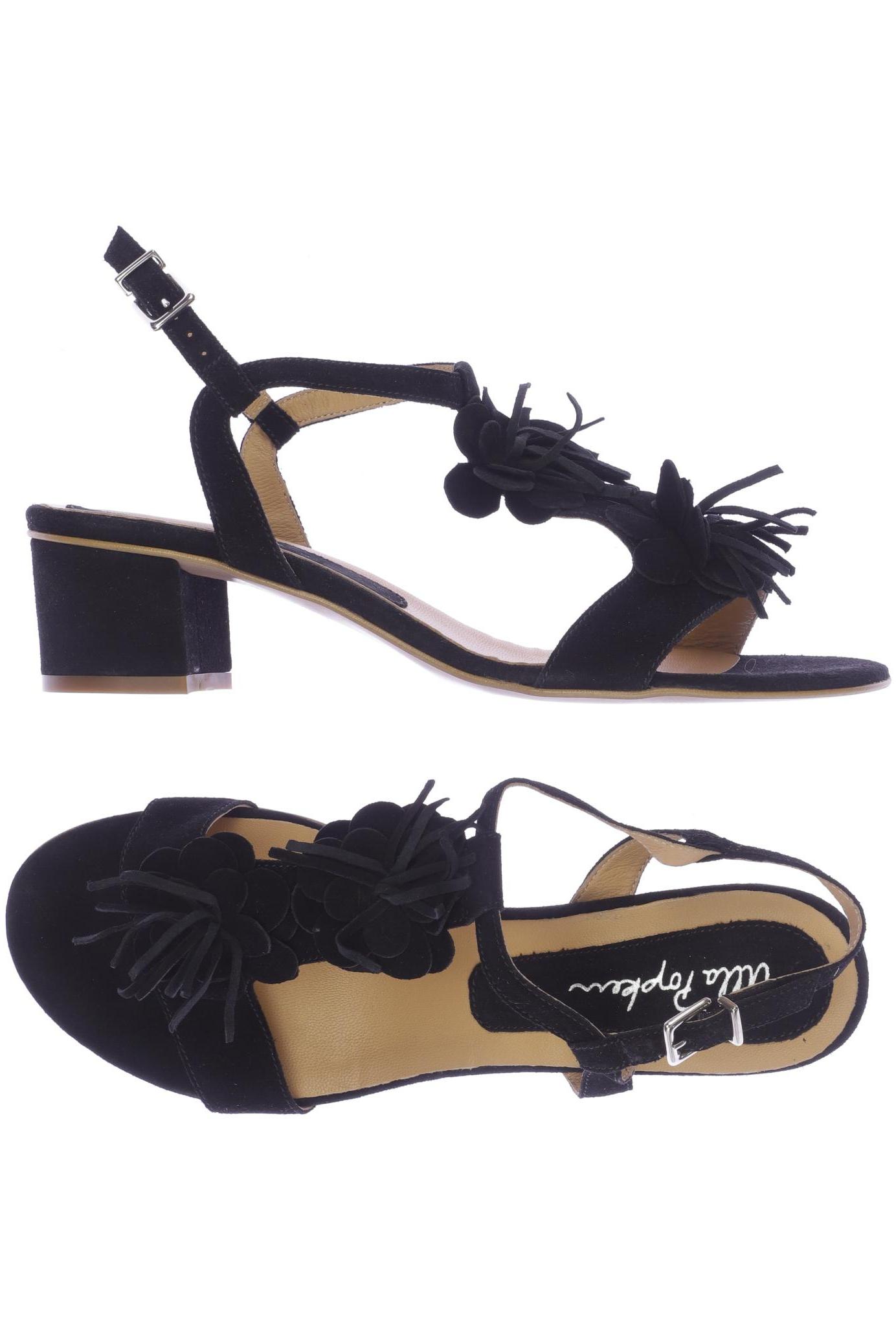 

Ulla Popken Damen Sandale, schwarz, Gr. 41