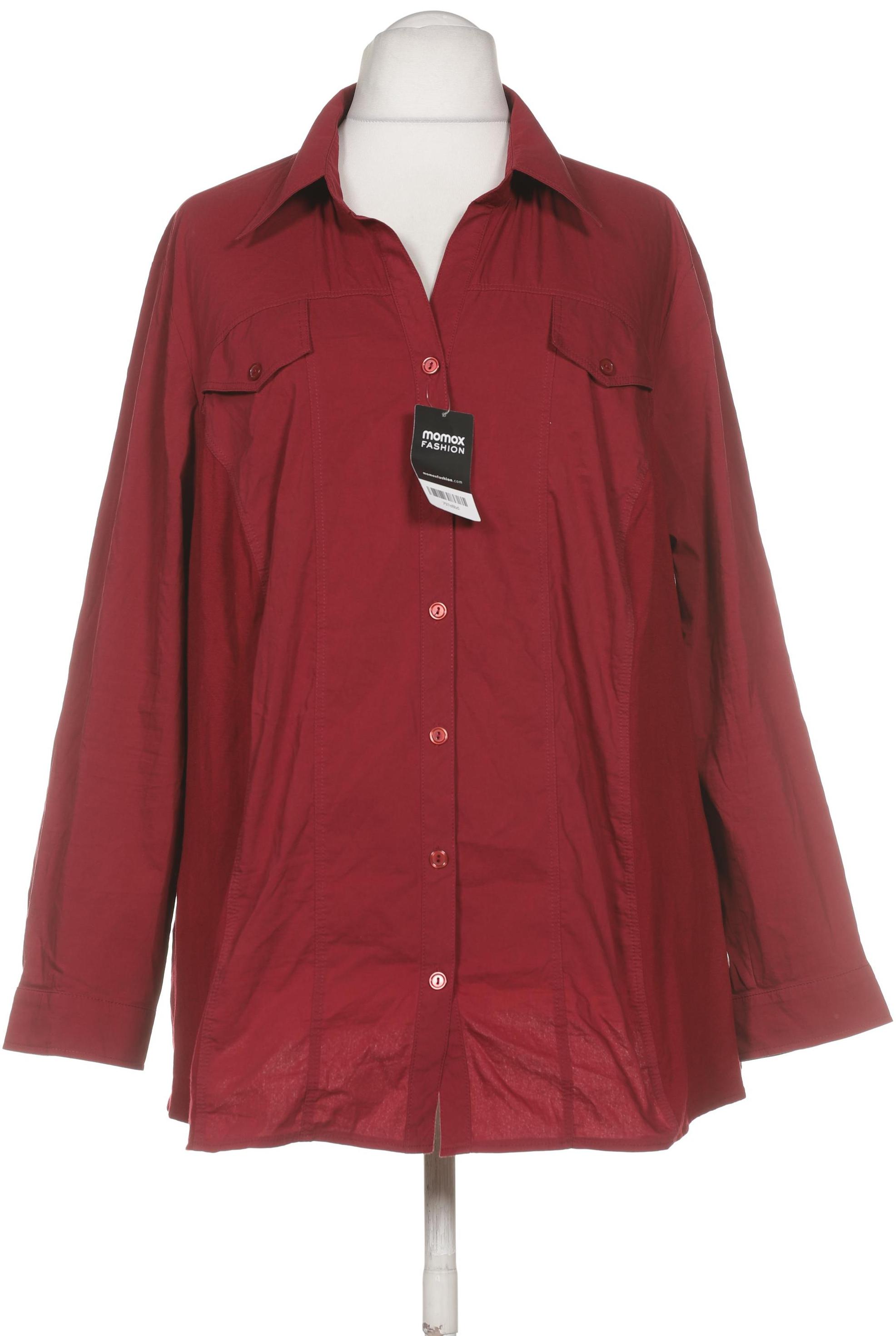 

Ulla Popken Damen Bluse, rot, Gr. 54