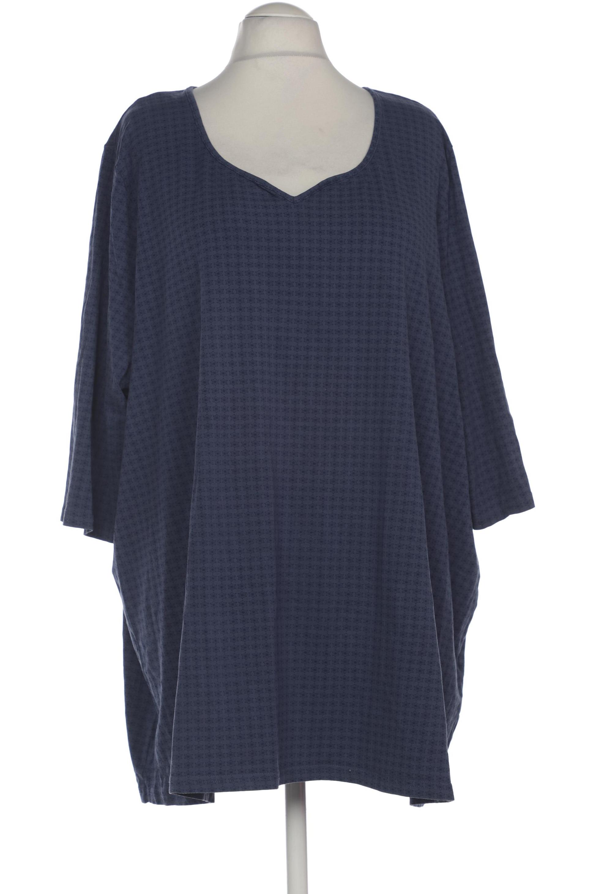 

Ulla Popken Damen T-Shirt, blau, Gr. 58