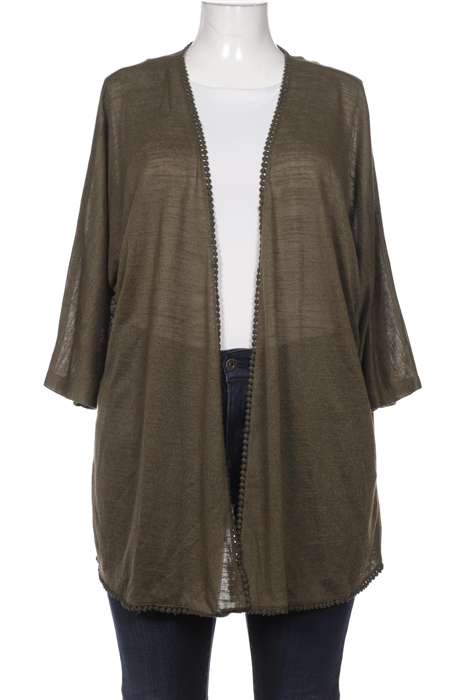 

Ulla Popken Damen Strickjacke, grün, Gr. 46